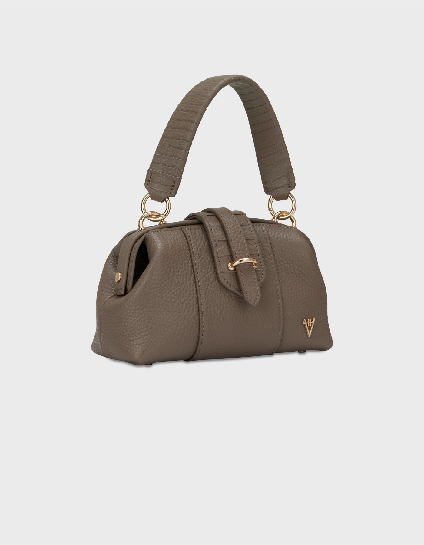 HiVa Atelier | Mini Nubes Doctor Bag MINK | Beautiful and Versatile Leather Accessories