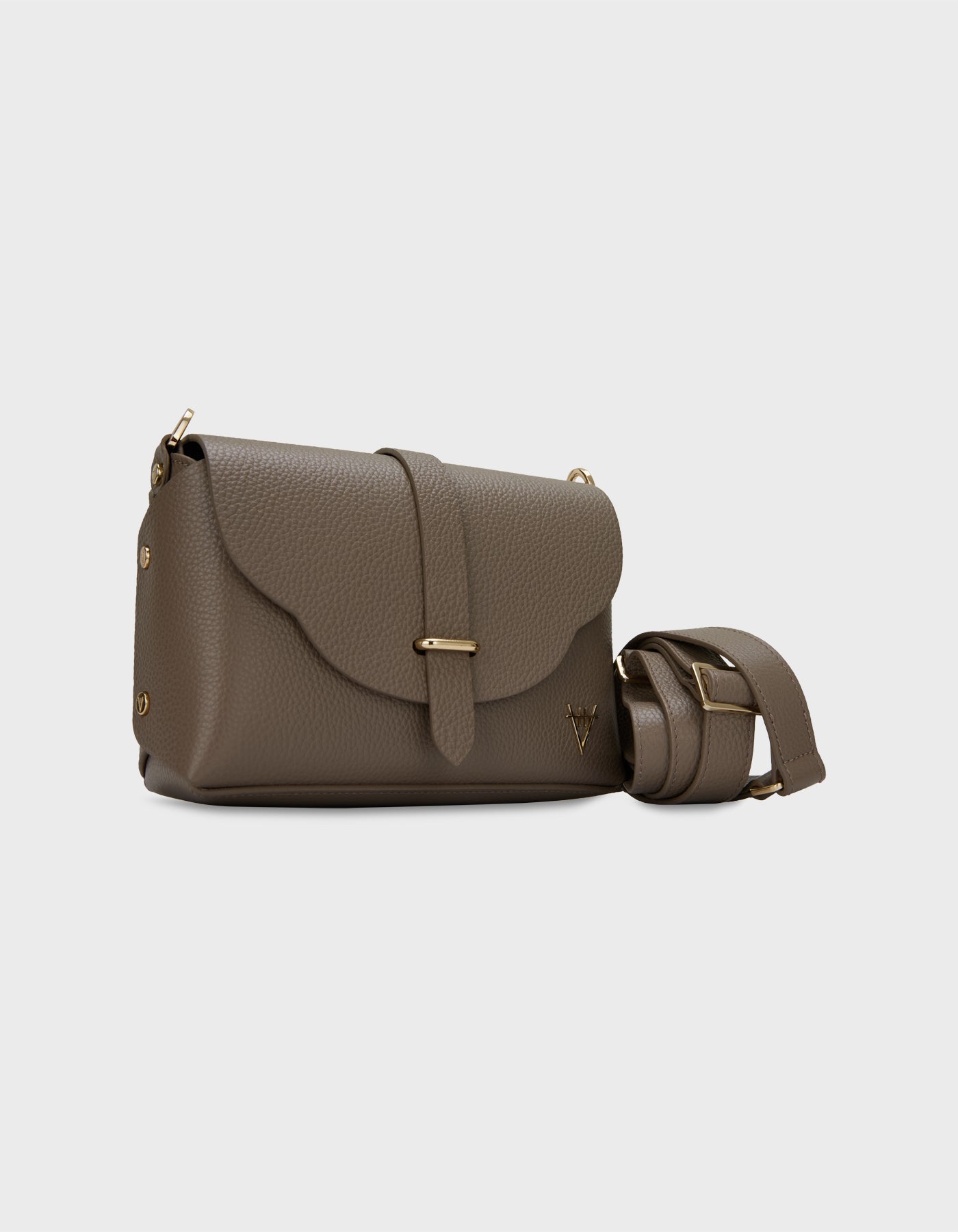 Hiva Atelier | Harmonia Shoulder Bag MINK | Beautiful and Versatile Leather Accessories