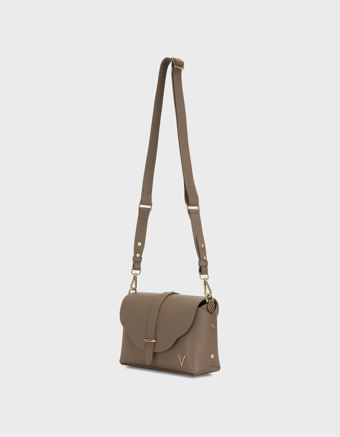 Hiva Atelier | Harmonia Shoulder Bag MINK | Beautiful and Versatile Leather Accessories