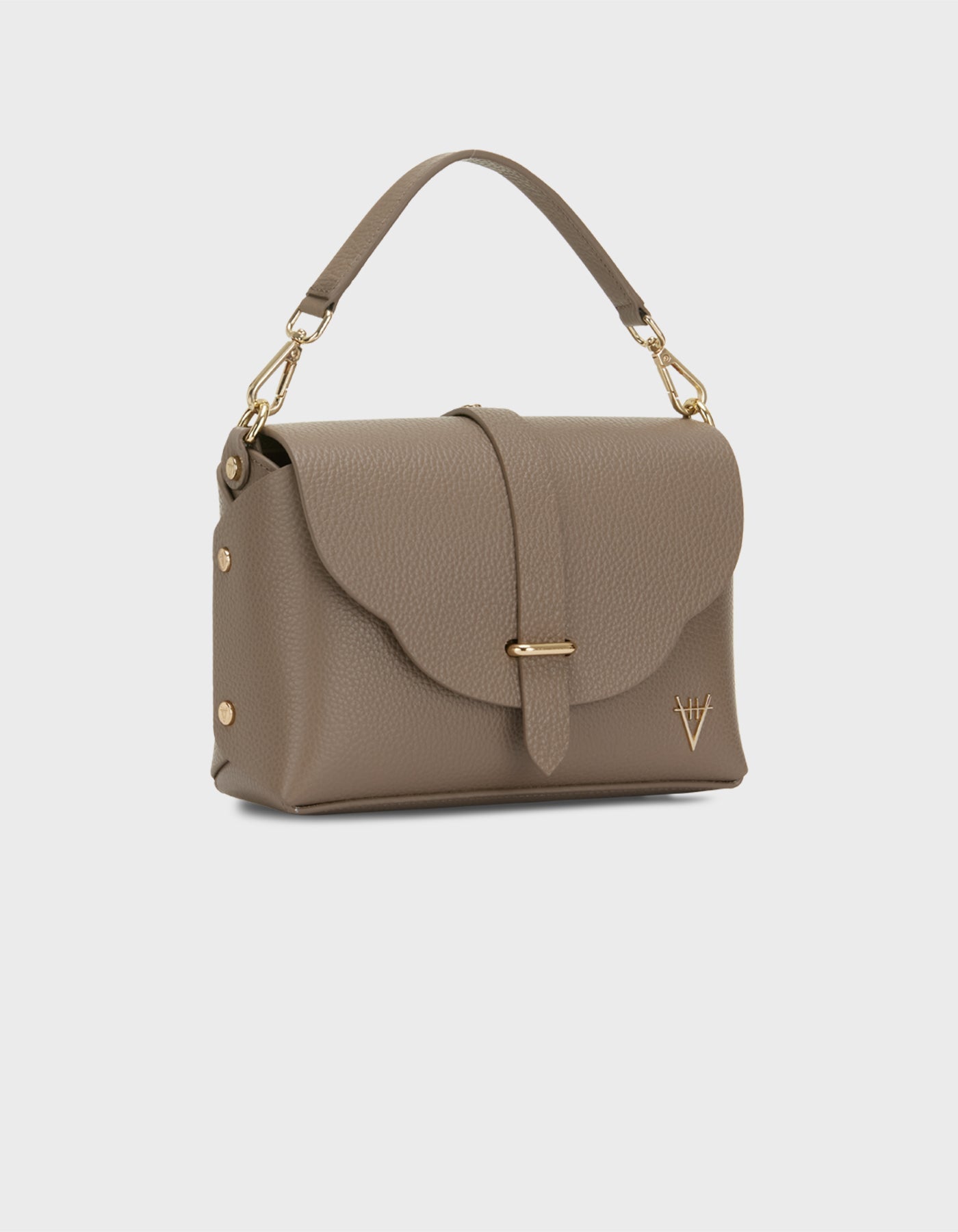 Hiva Atelier | Harmonia Shoulder Bag MINK | Beautiful and Versatile Leather Accessories