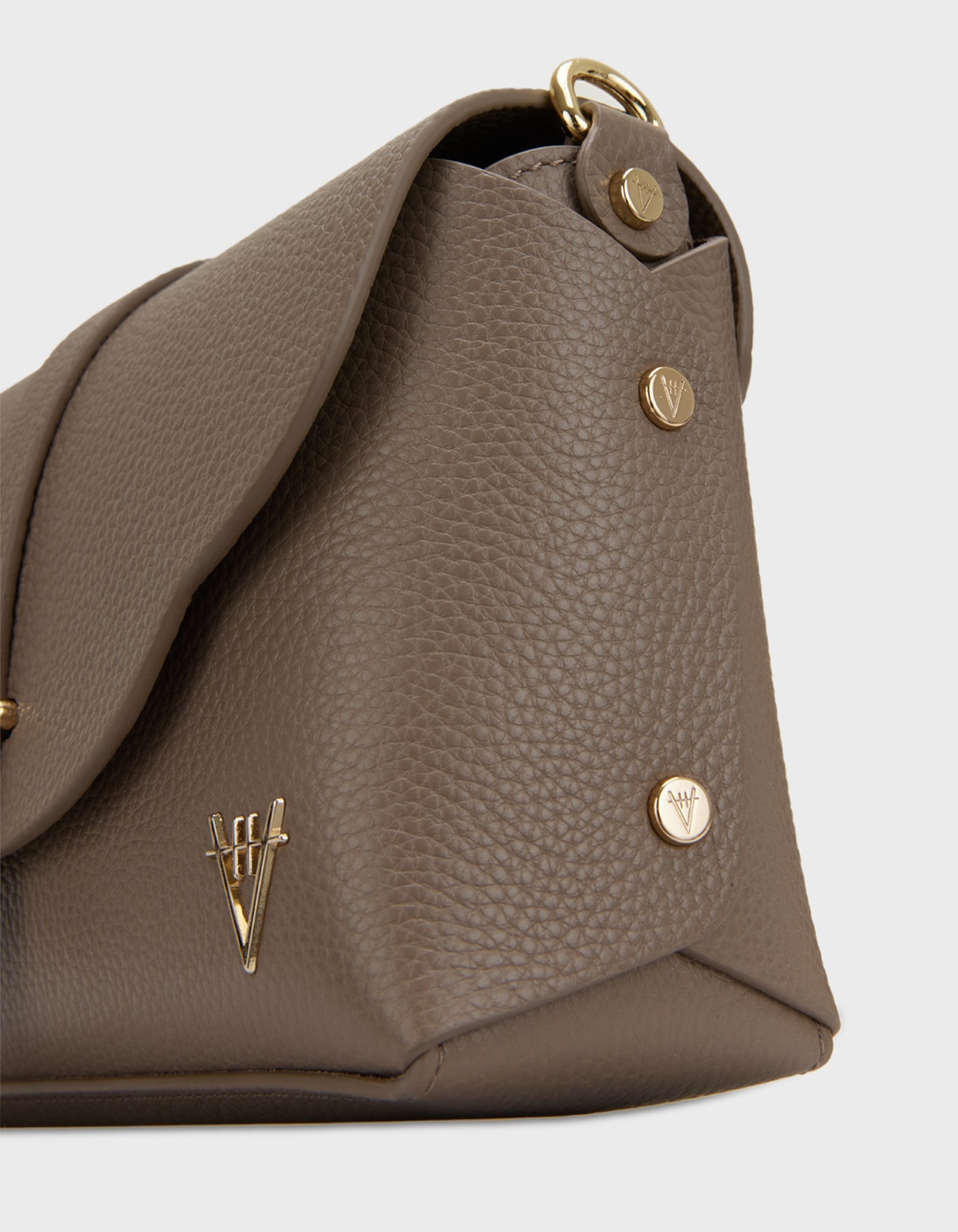 Hiva Atelier | Harmonia Shoulder Bag MINK | Beautiful and Versatile Leather Accessories