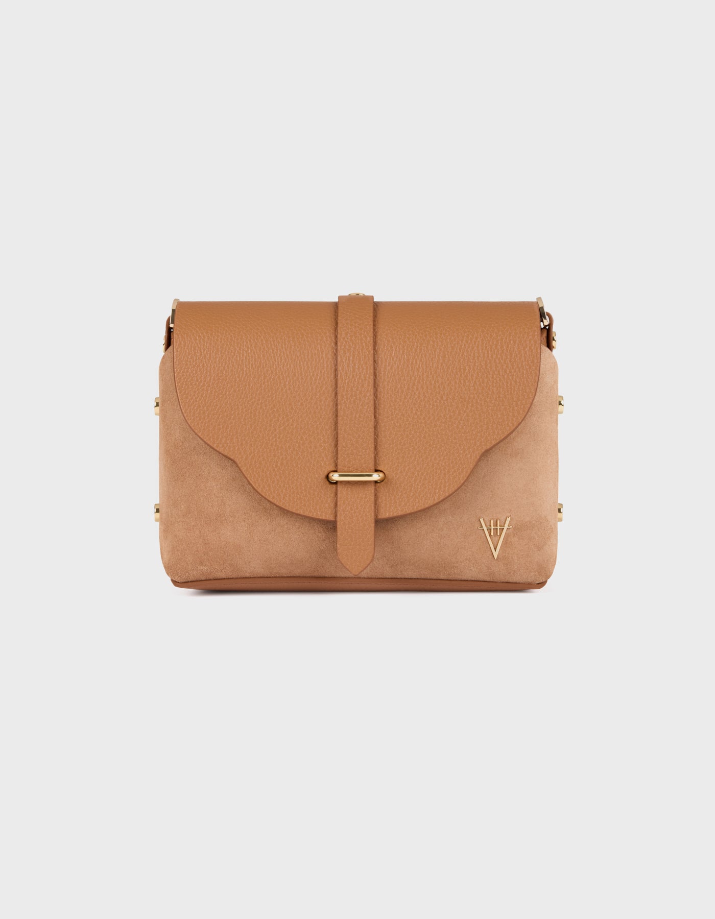 Hiva Atelier | Harmonia Shoulder Bag WOOD SUEDE | Beautiful and Versatile Leather Accessories