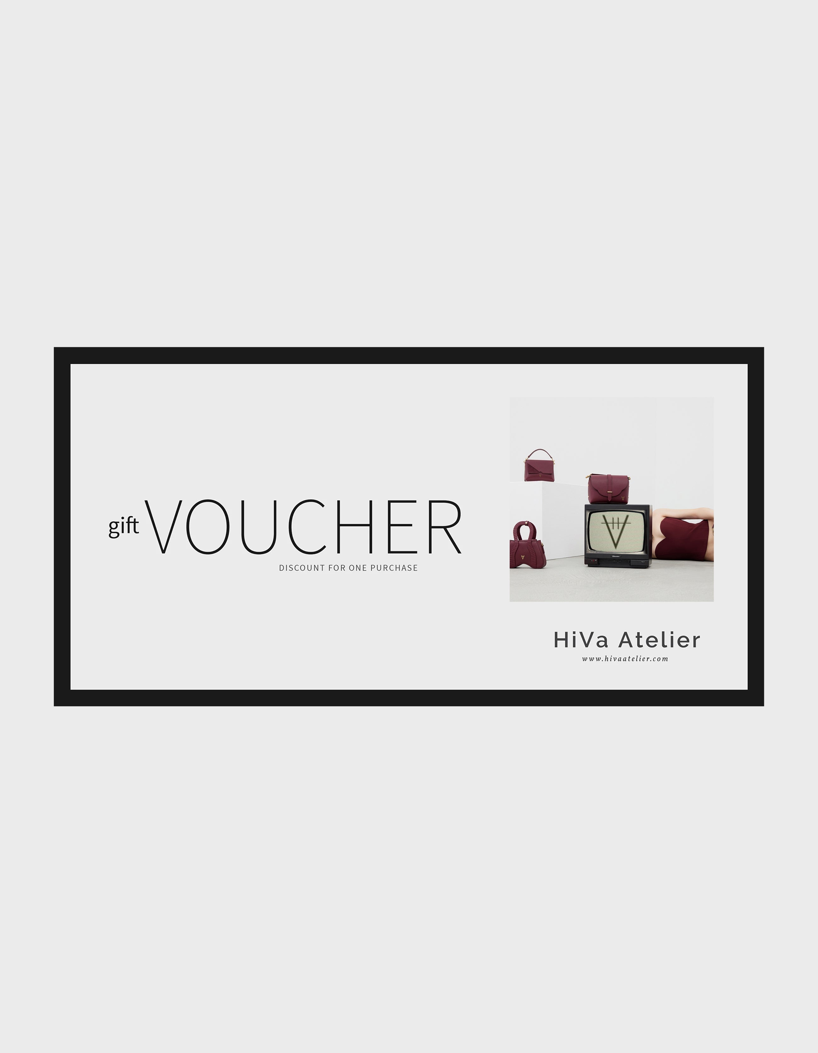 HiVa Atelier | HiVa Gift Voucher | Beautiful and Versatile Leather Accessories