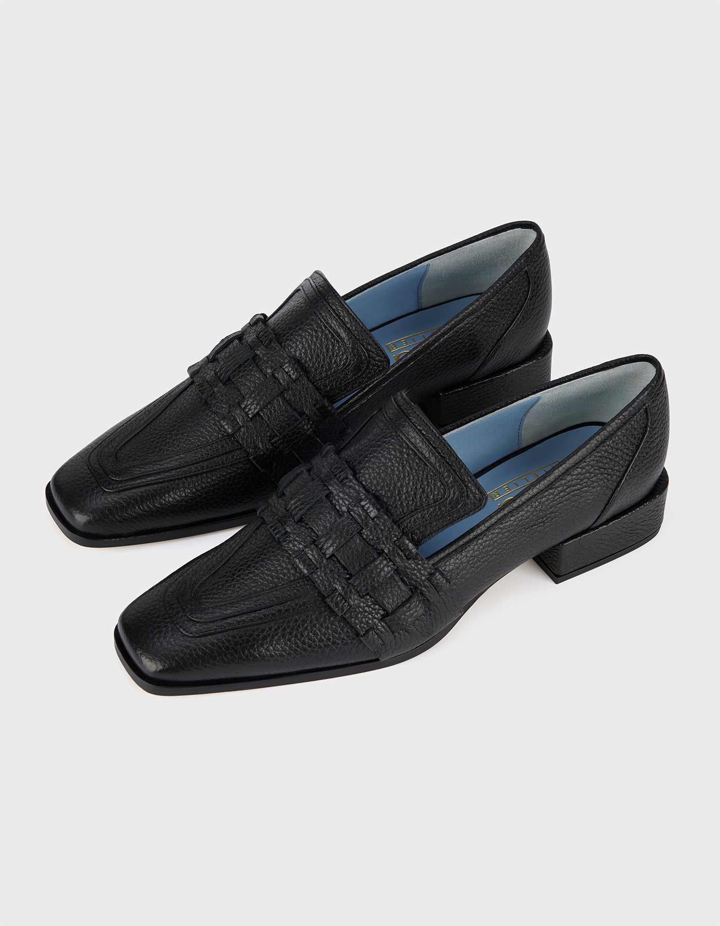 Hiva Atelier | Lora Loafers Black | Beautiful and Versatile Leather Accessories