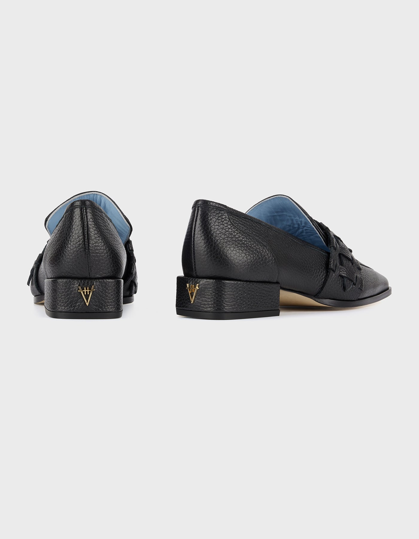 Hiva Atelier | Lora Loafers Black | Beautiful and Versatile Leather Accessories