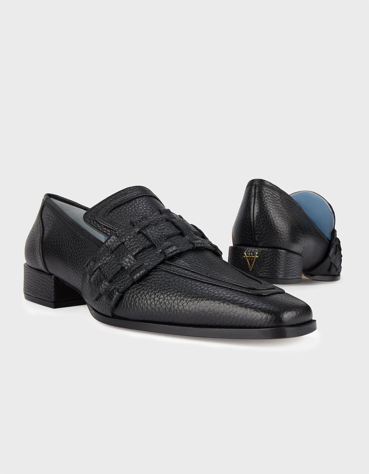 Hiva Atelier | Lora Loafers Black | Beautiful and Versatile Leather Accessories