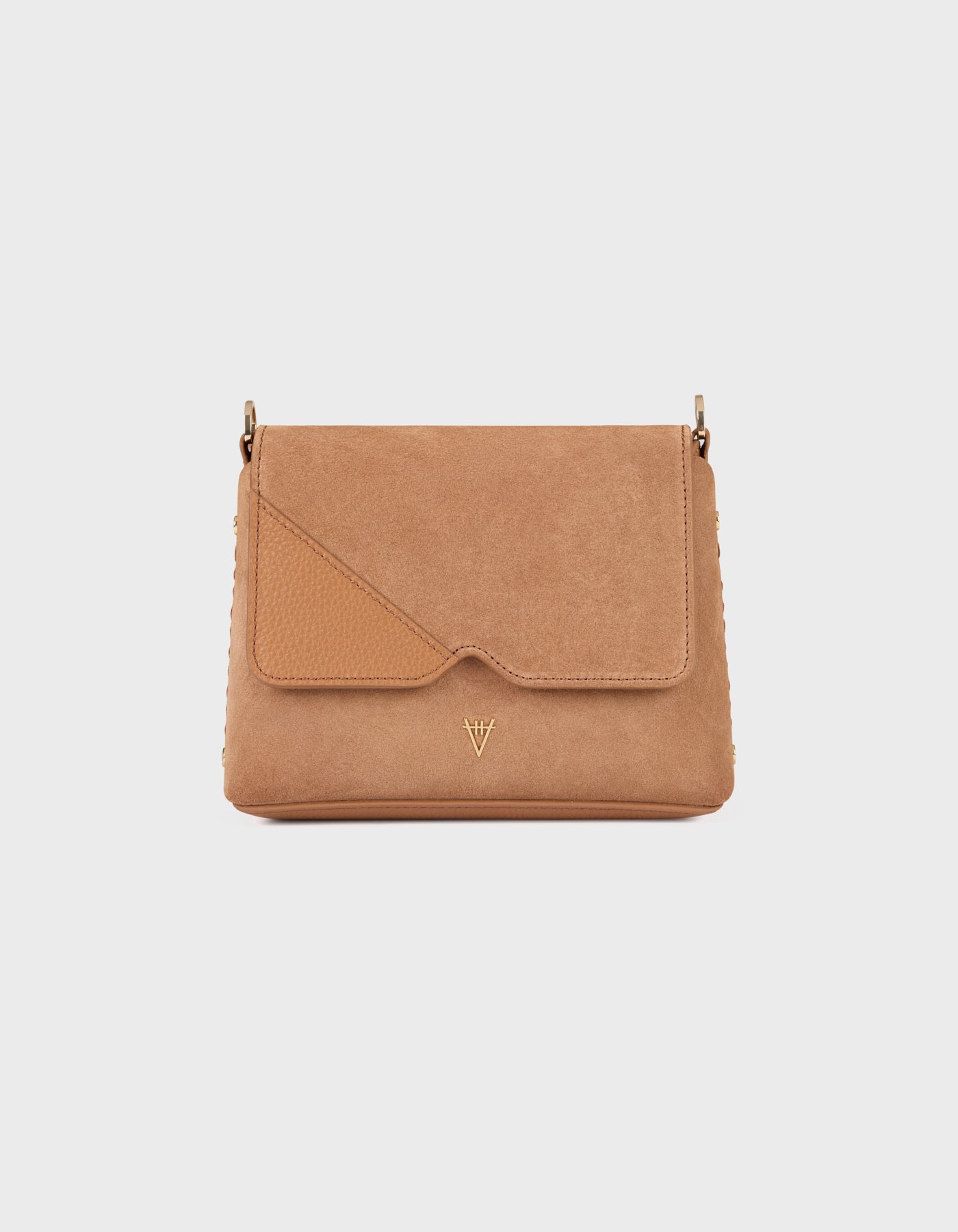 HiVa Atelier | Mare Mini Shoulder Bag Wood Wood Suede | Beautiful and Versatile Leather Accessories