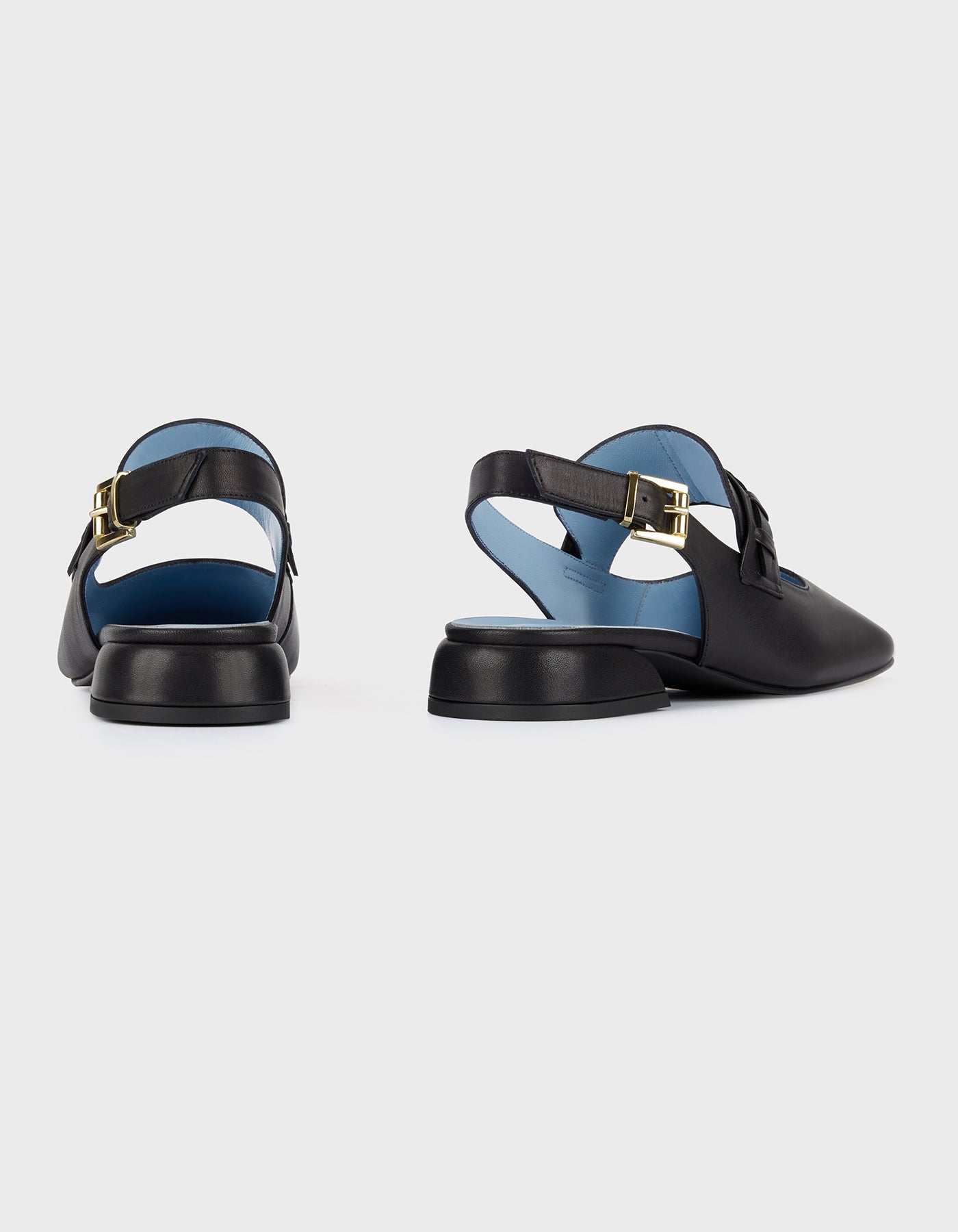 Hiva Atelier | Mary Jane Flat Black | Beautiful and Versatile Leather Accessories