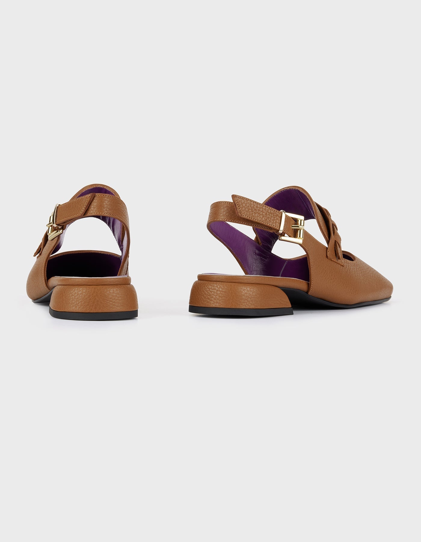 Hiva Atelier | Mary Jane Flat Wood | Her Tarza Uygun Deri Aksesuarlar