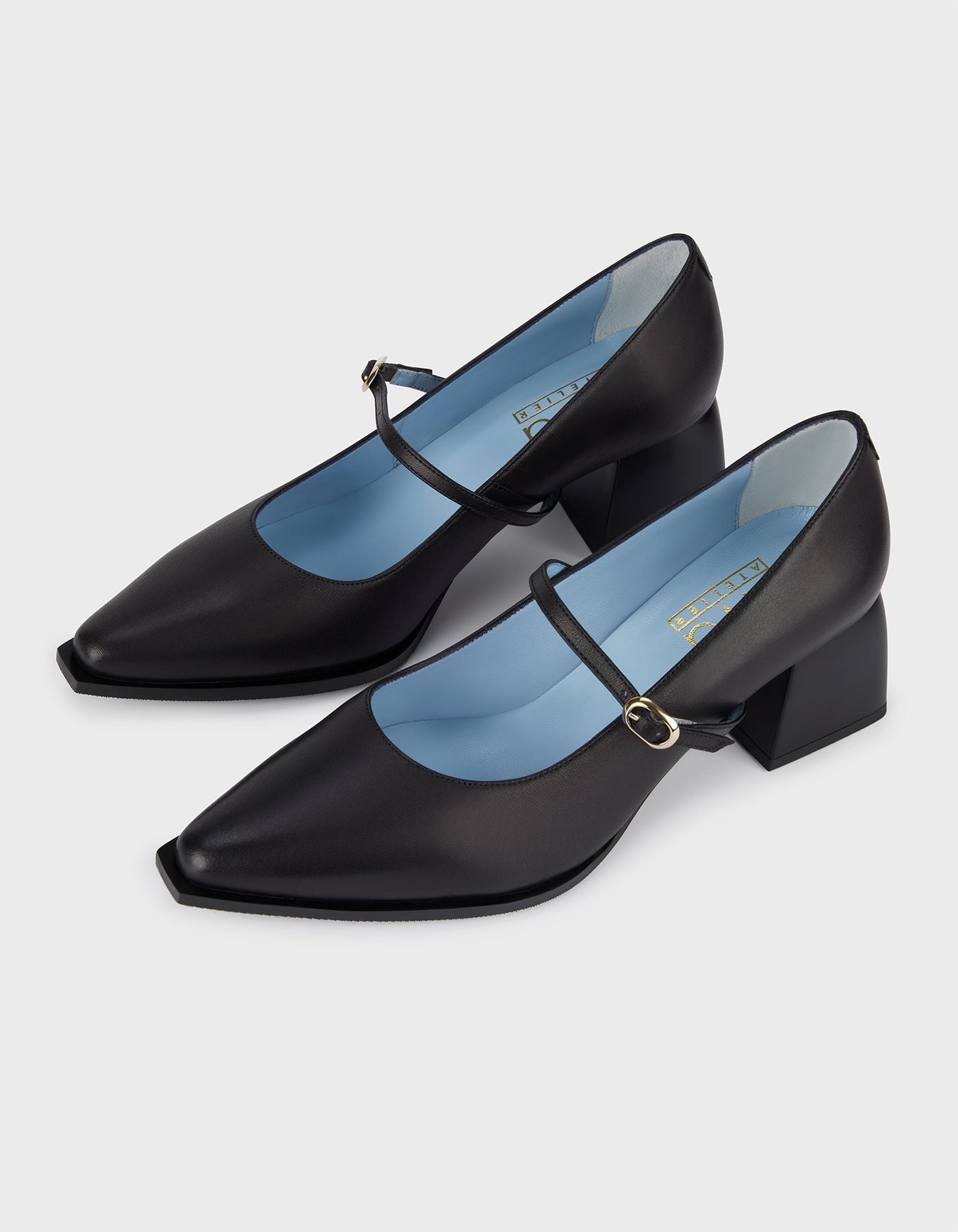 HiVa Atelier | Mary Jane Pumps BLACK | Beautiful and Versatile Leather Accessories