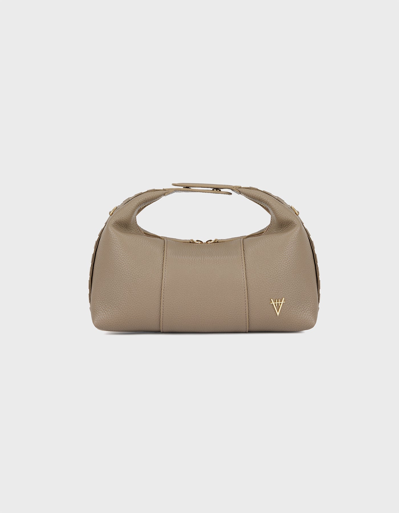 HiVa Atelier | Midi Croissant Bag Mink | Her Tarza Uygun Deri Aksesuarlar