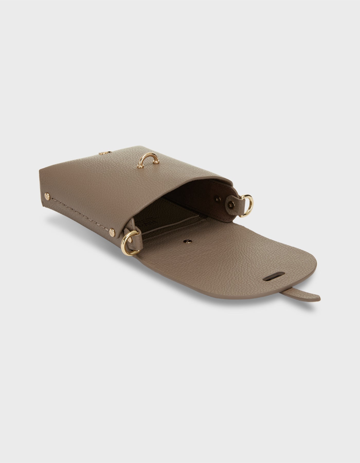 Hiva Atelier | Astrum Shoulder Bag MINK | Beautiful and Versatile Leather Accessories