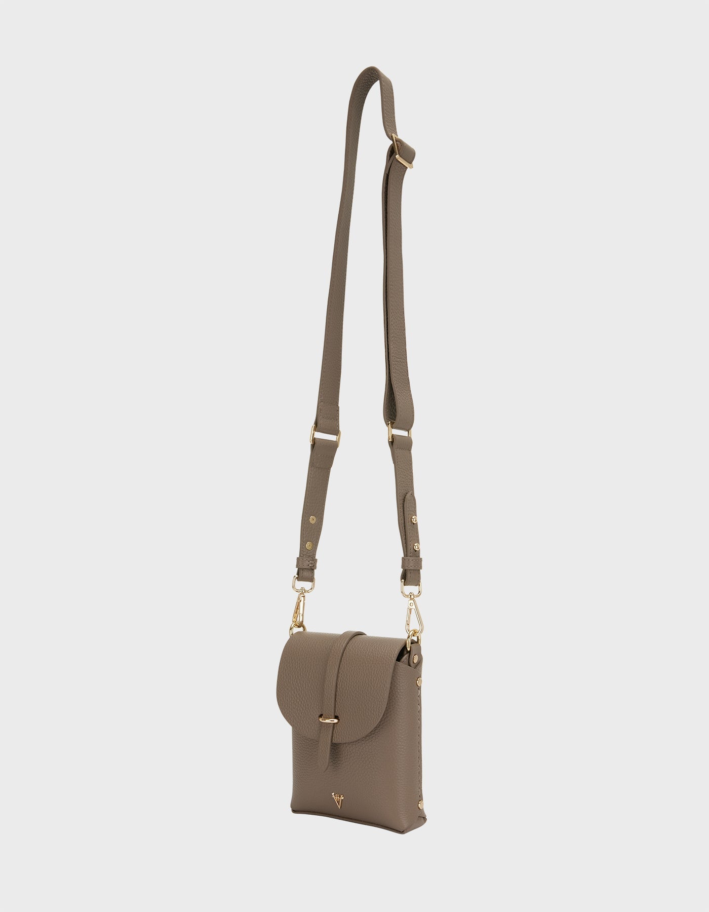 Hiva Atelier | Astrum Shoulder Bag MINK | Beautiful and Versatile Leather Accessories