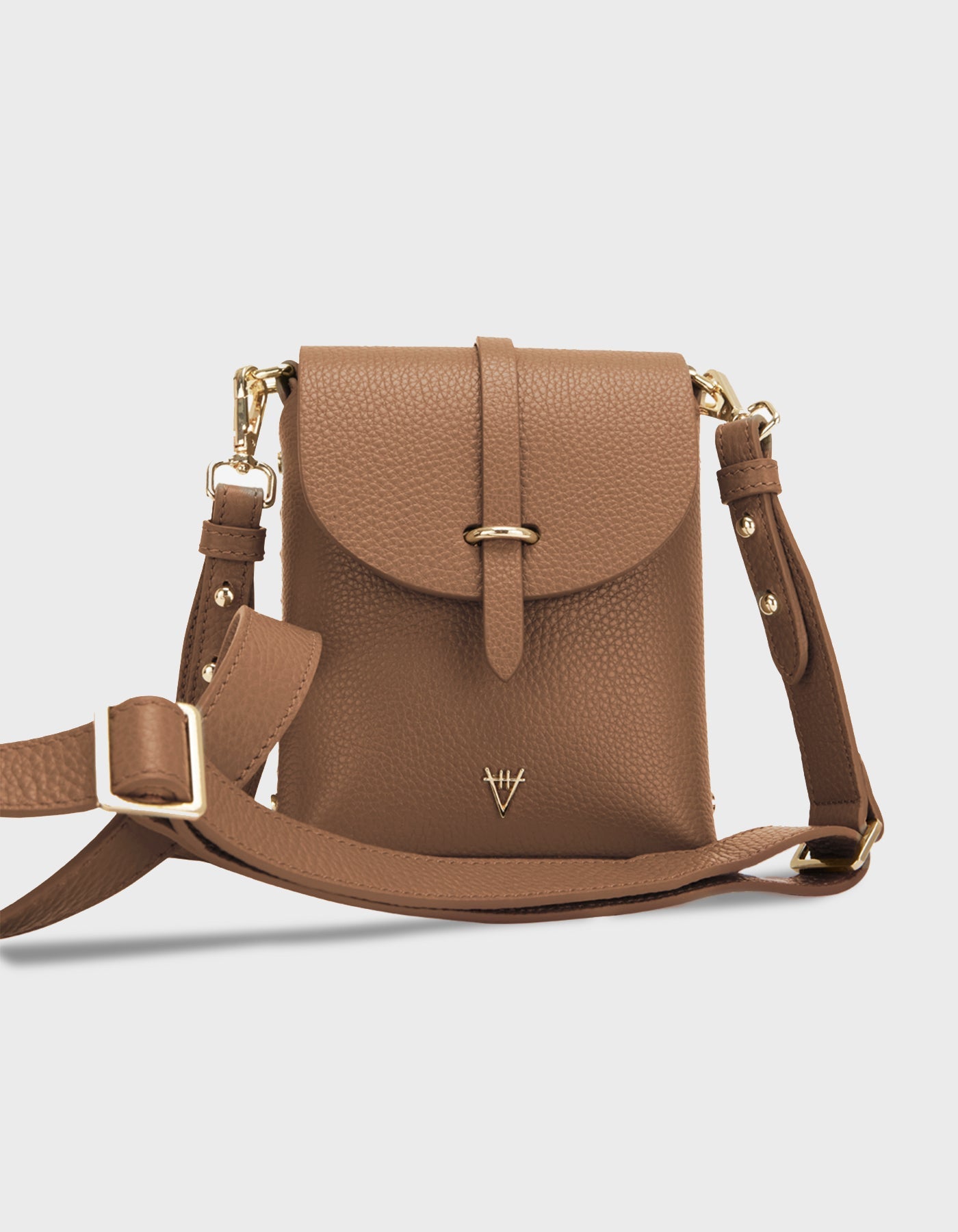 Hiva Atelier | Astrum Shoulder Bag WOOD | Beautiful and Versatile Leather Accessories