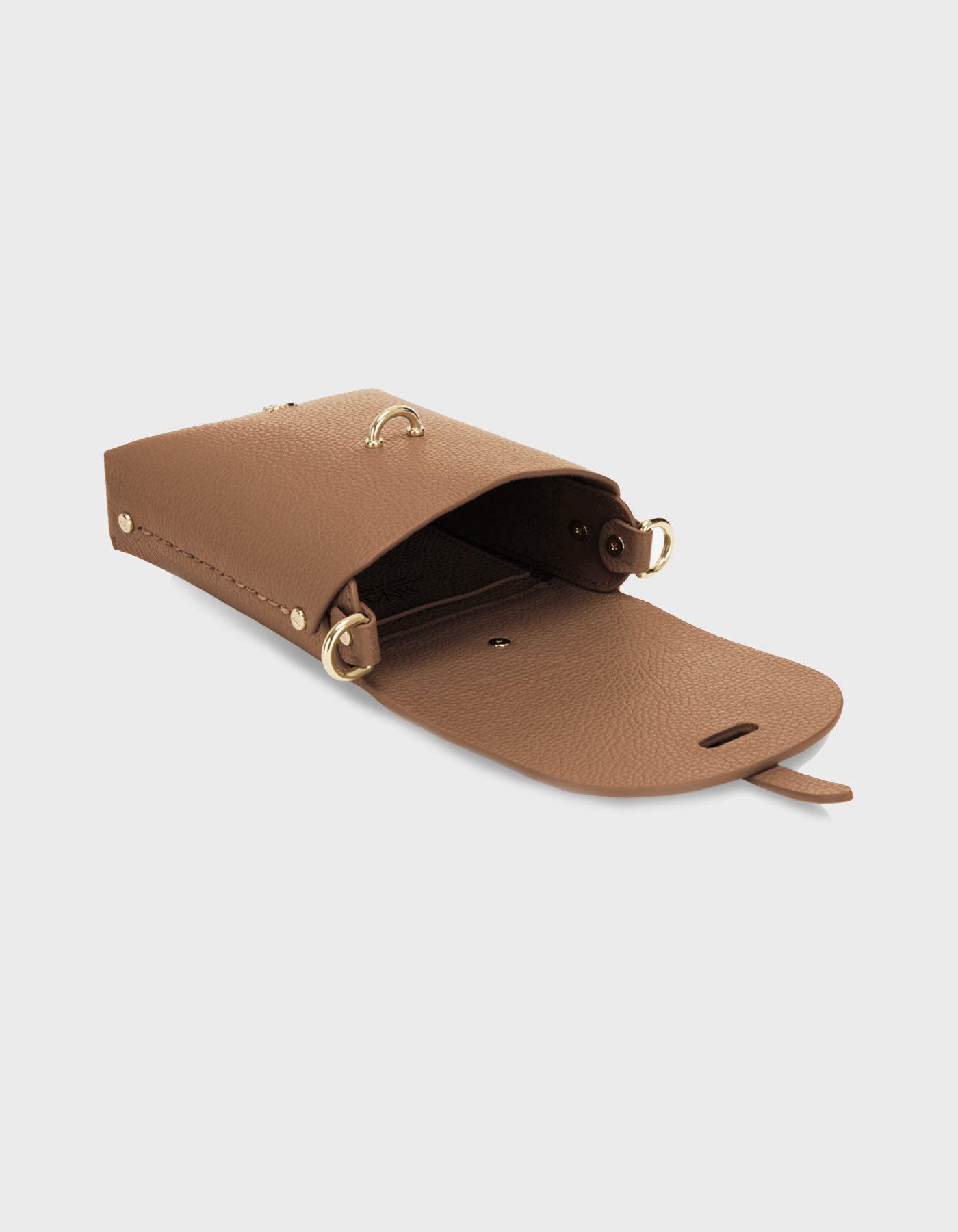 Hiva Atelier | Astrum Shoulder Bag WOOD | Her Tarza Uygun Deri Aksesuarlar