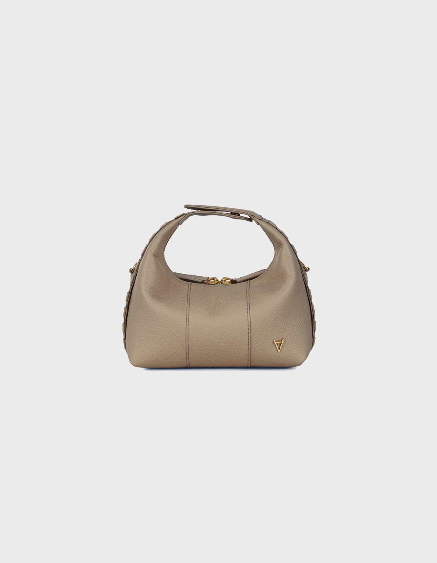 Hiva Atelier | Mini Croissant MINK | Beautiful and Versatile Leather Accessories