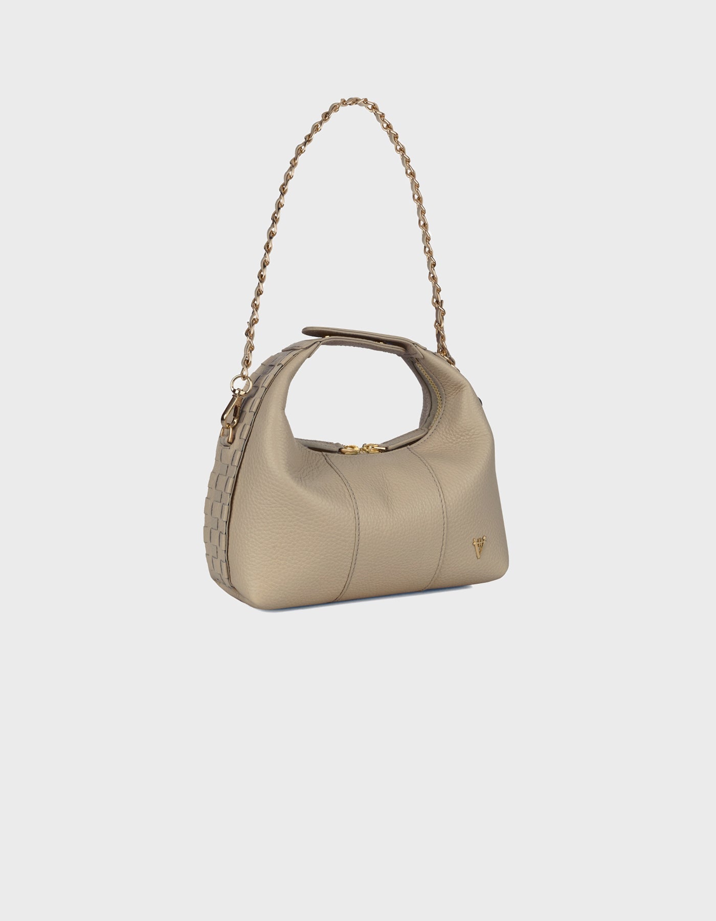 Hiva Atelier | Mini Croissant MINK | Beautiful and Versatile Leather Accessories