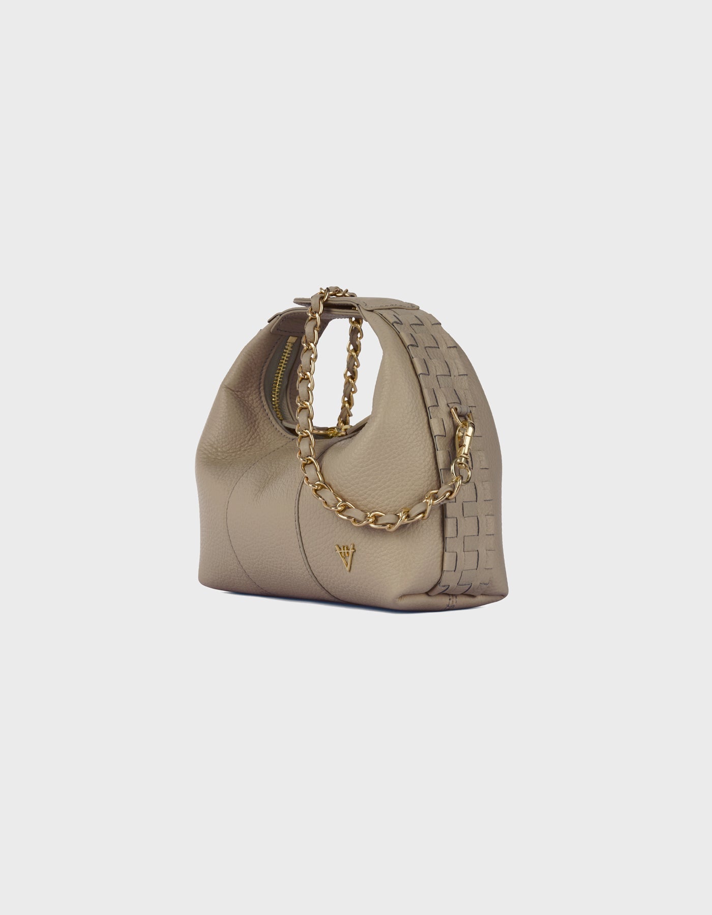 Hiva Atelier | Mini Croissant MINK | Beautiful and Versatile Leather Accessories