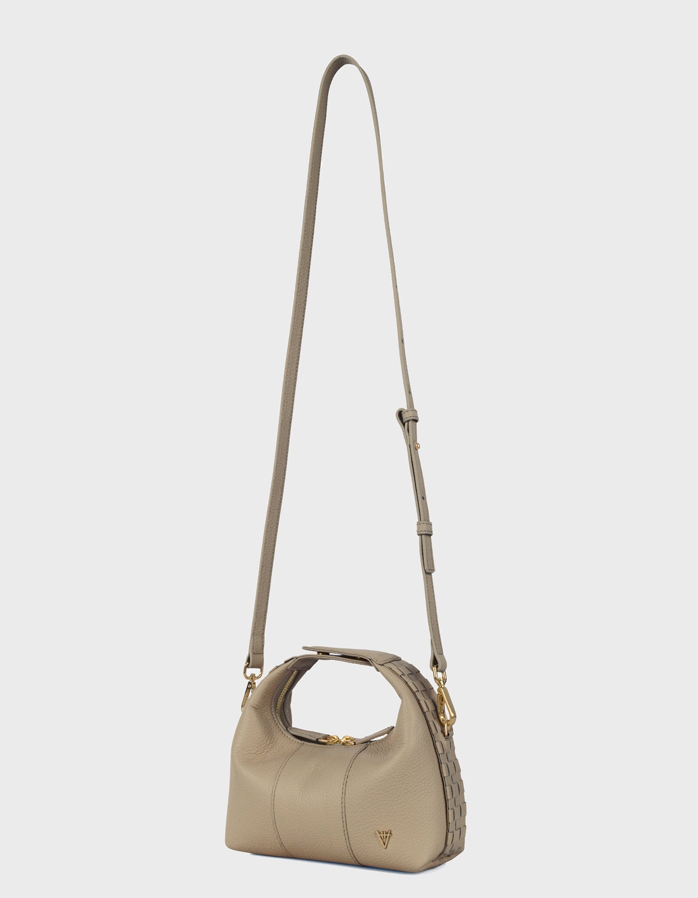 Hiva Atelier | Mini Croissant MINK | Beautiful and Versatile Leather Accessories