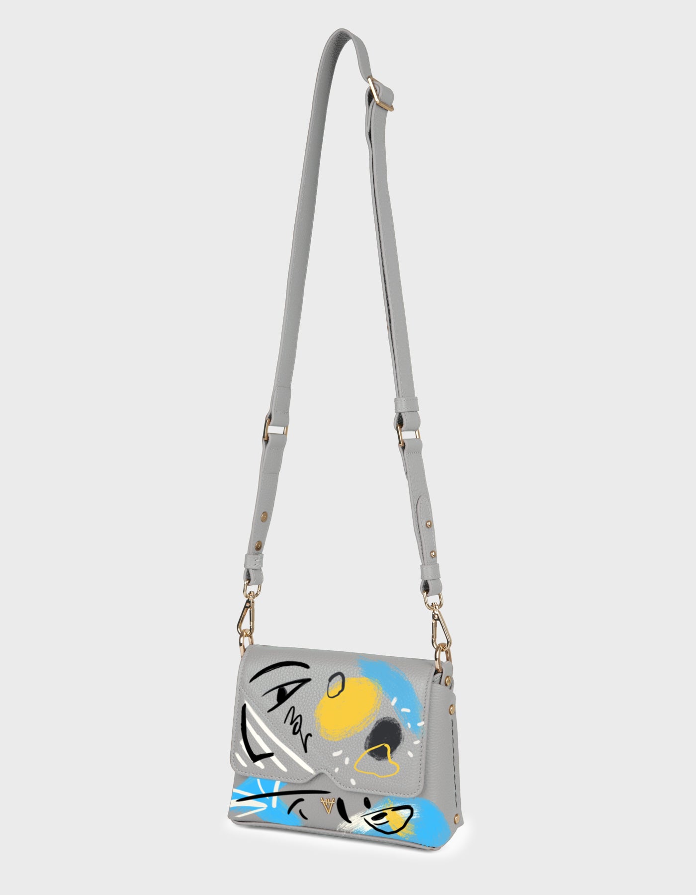 Mini Mare Shoulder Bag - Hand-Painted