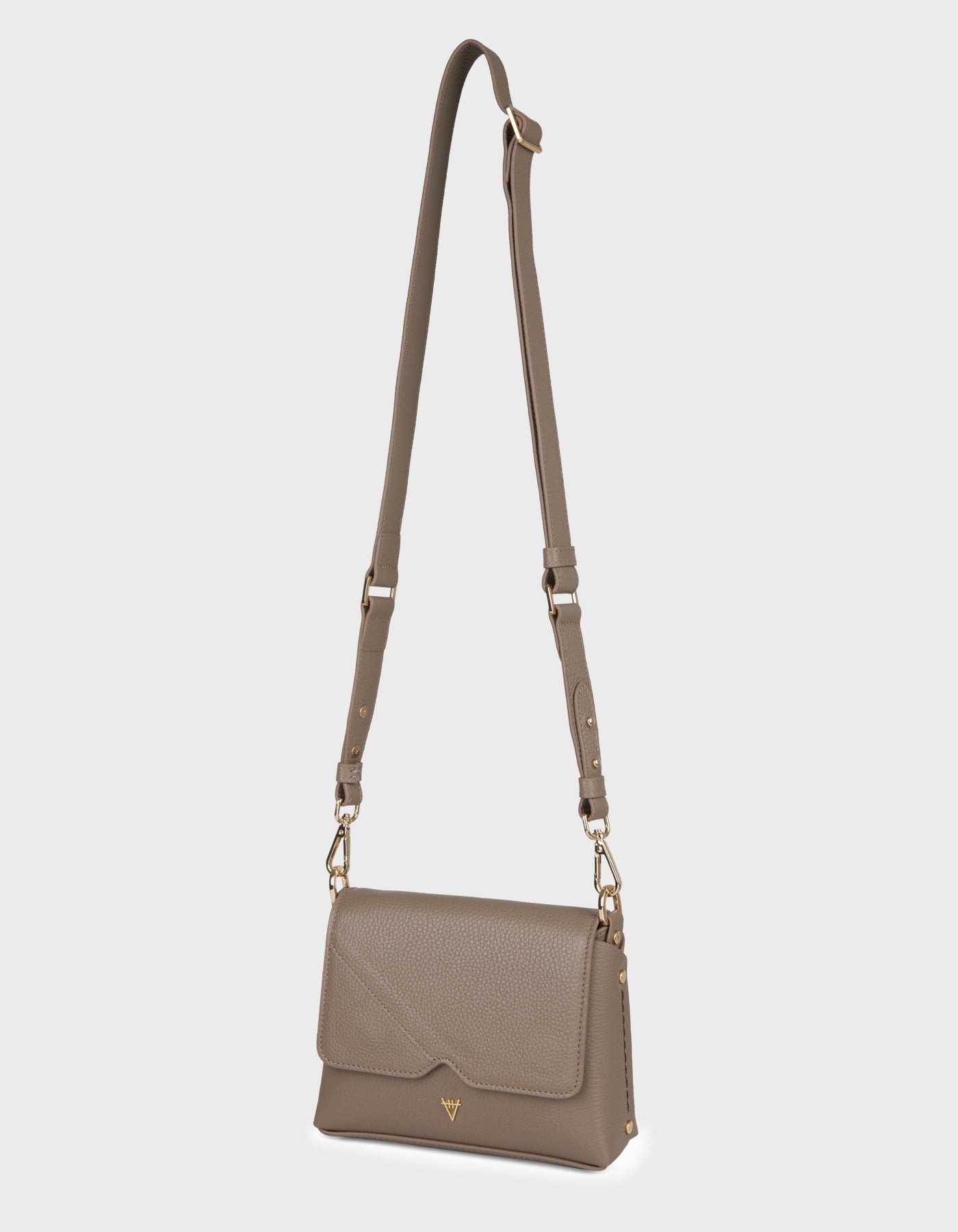 HiVa Atelier | Mare Mini Shoulder Bag Mink | Beautiful and Versatile Leather Accessories