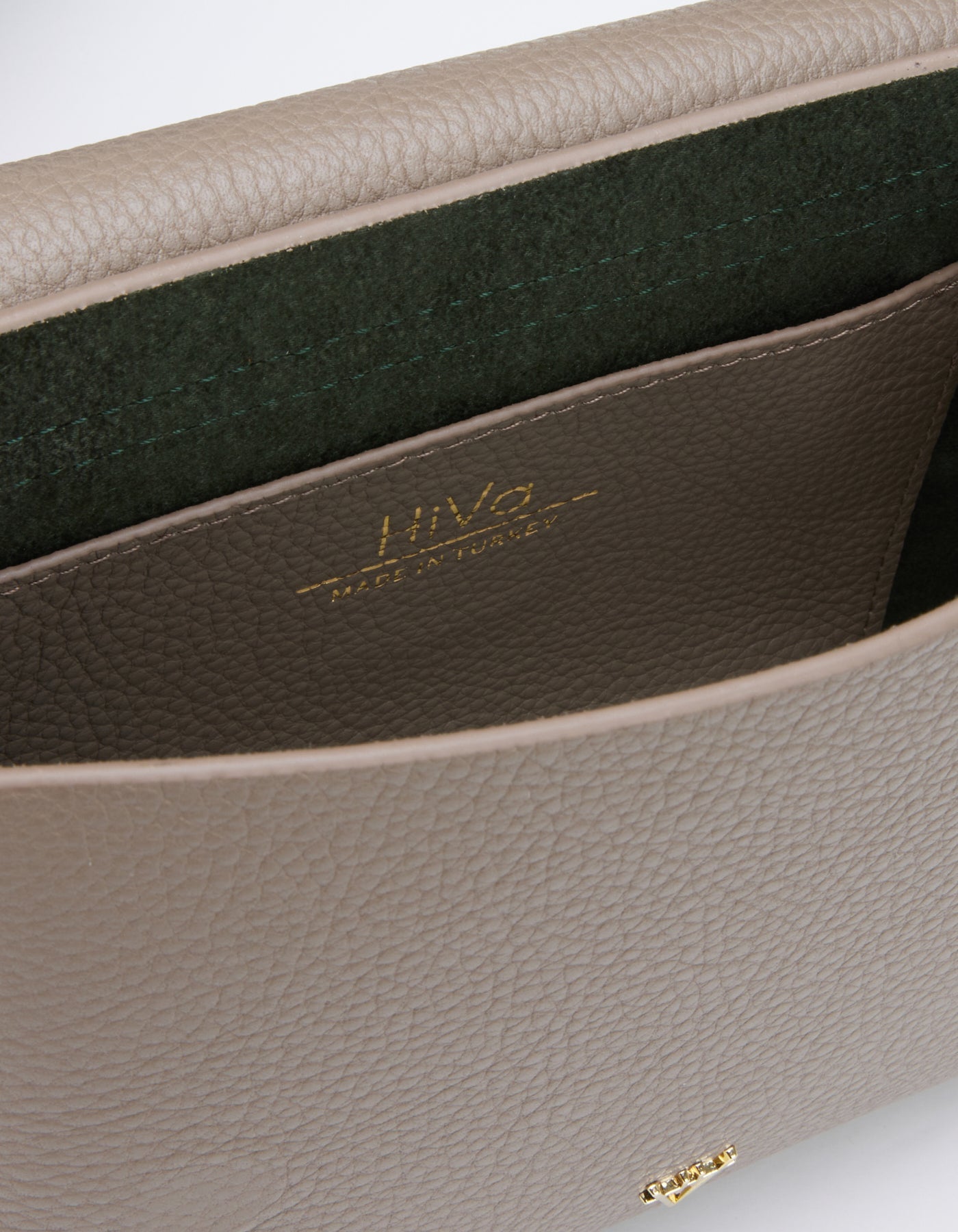 HiVa Atelier | Mare Mini Shoulder Bag Mink | Beautiful and Versatile Leather Accessories