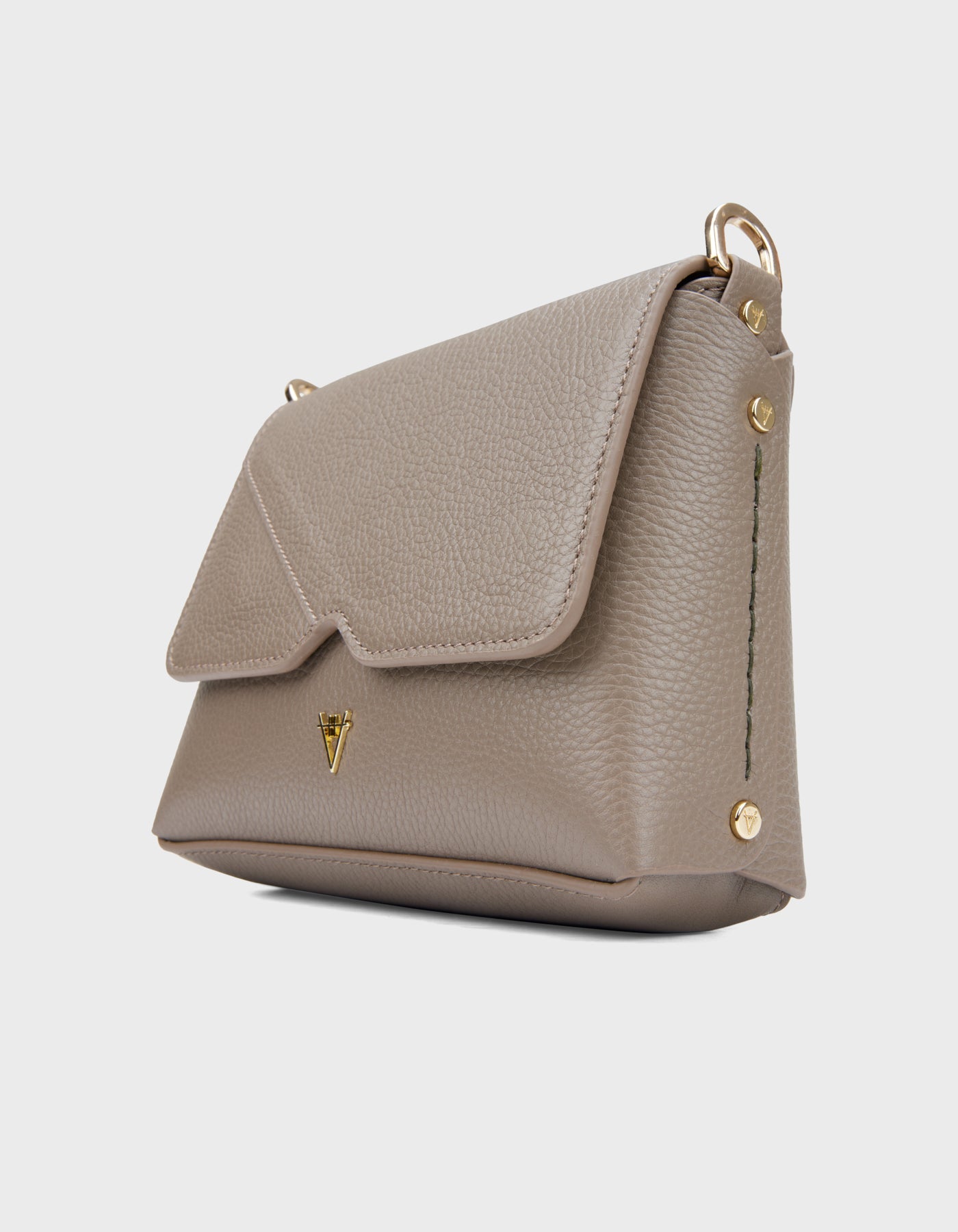 HiVa Atelier | Mare Mini Shoulder Bag Mink | Beautiful and Versatile Leather Accessories