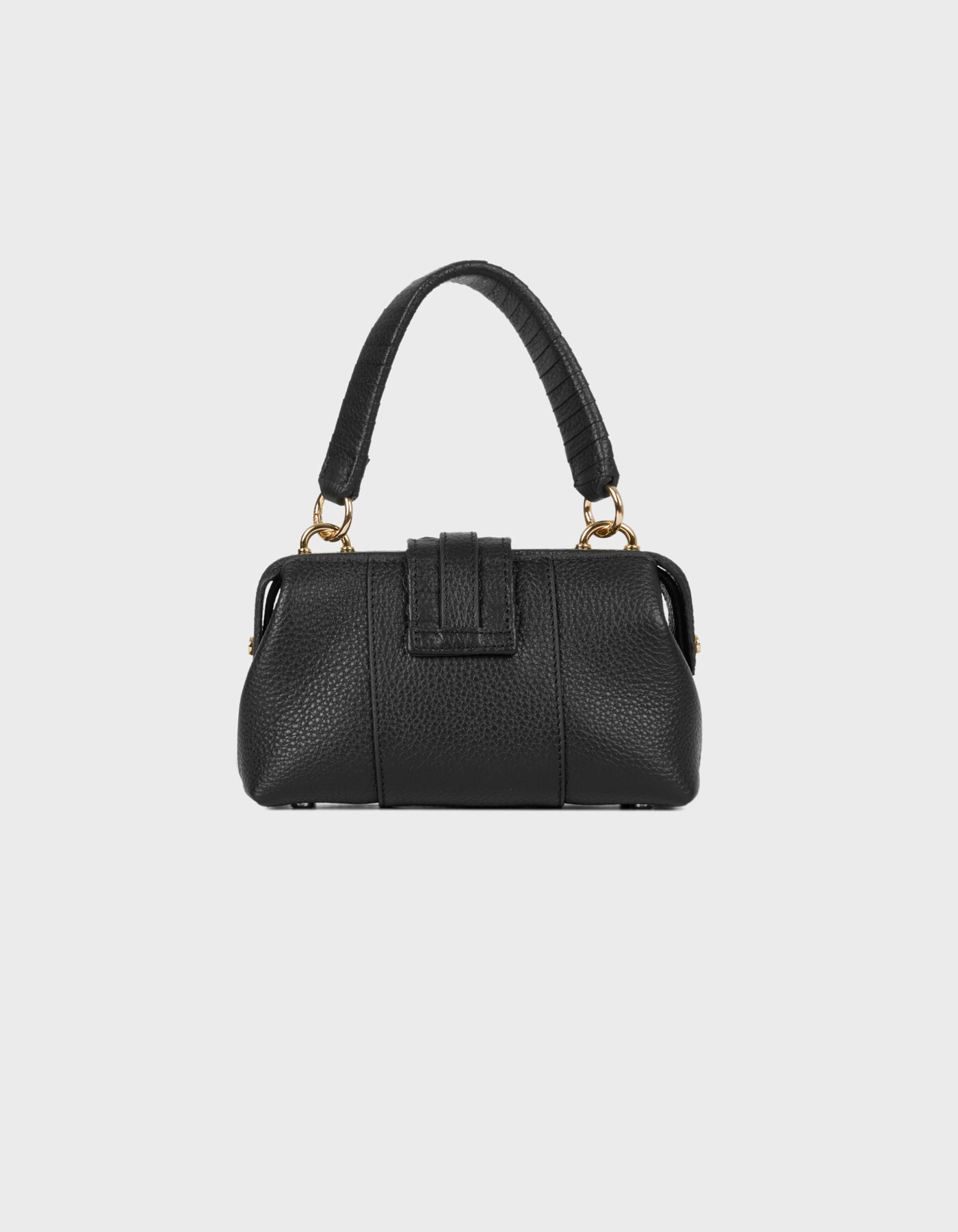 HiVa Atelier | Mini Nubes Doctor Bag BLACK | Beautiful and Versatile Leather Accessories
