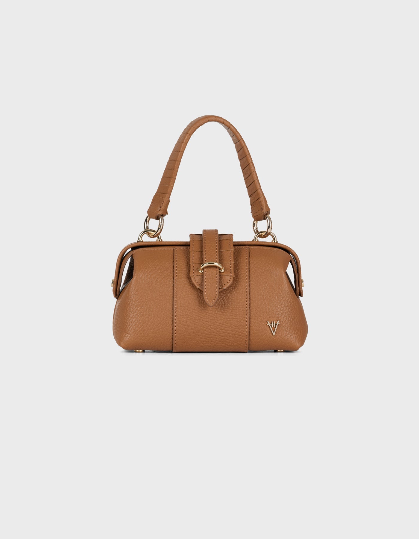 HiVa Atelier | Mini Nubes Doctor Bag WOOD | Beautiful and Versatile Leather Accessories