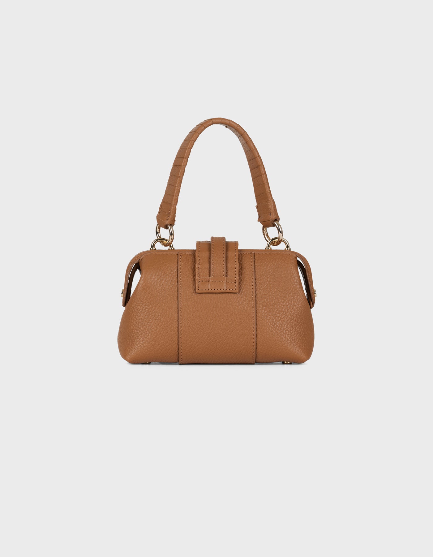 HiVa Atelier | Mini Nubes Doctor Bag WOOD | Her Tarza Uygun Deri Aksesuarlar