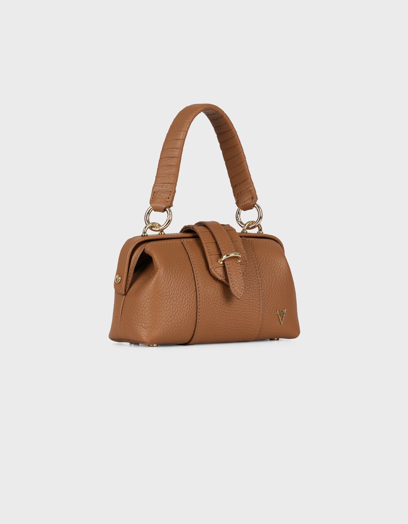 HiVa Atelier | Mini Nubes Doctor Bag WOOD | Beautiful and Versatile Leather Accessories