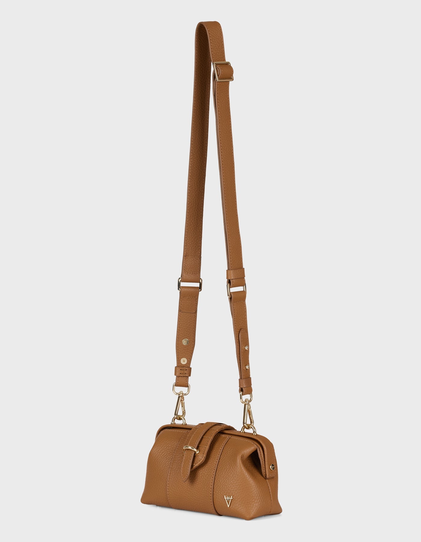 HiVa Atelier | Mini Nubes Doctor Bag WOOD | Beautiful and Versatile Leather Accessories