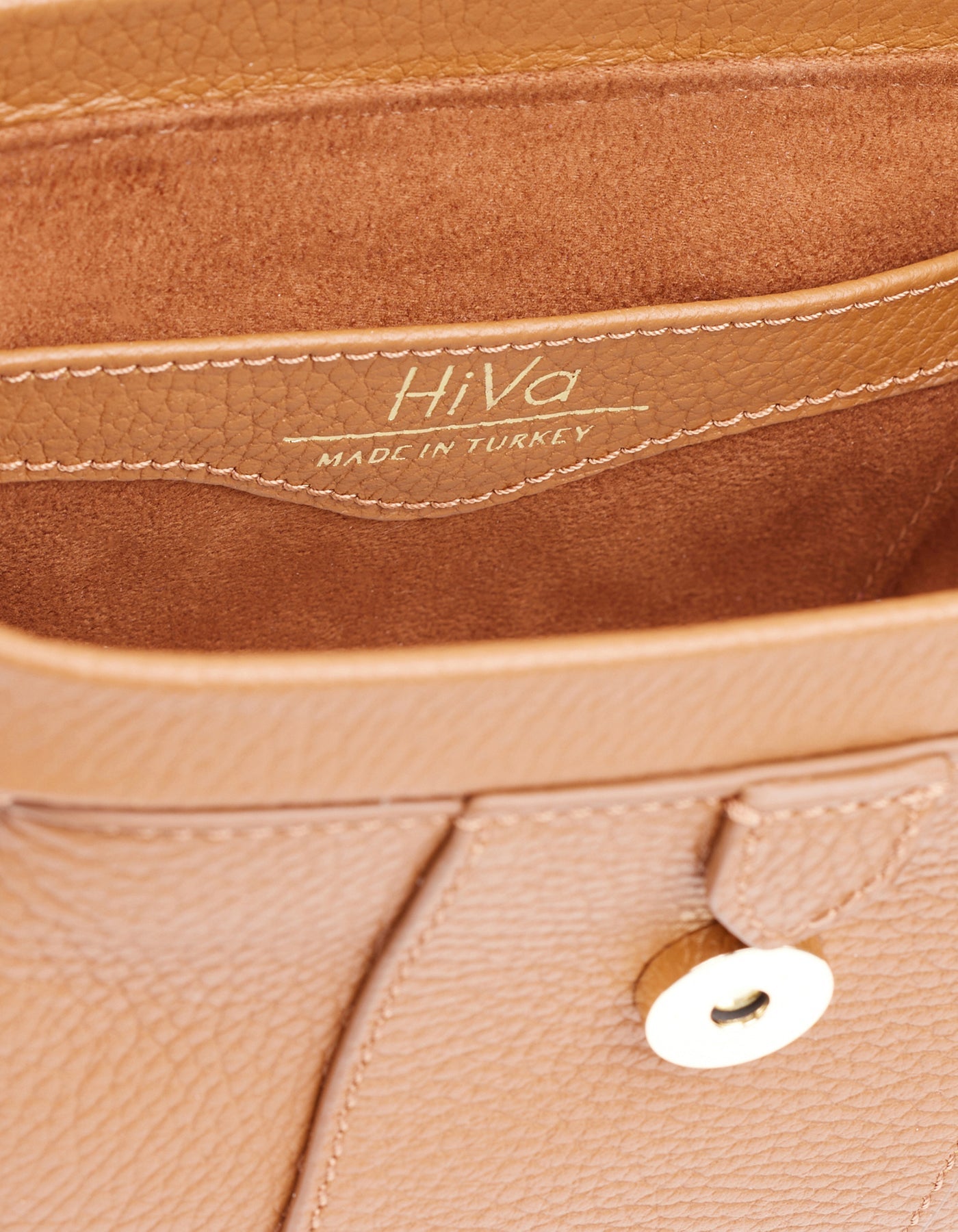 HiVa Atelier | Mini Nubes Doctor Bag WOOD | Her Tarza Uygun Deri Aksesuarlar