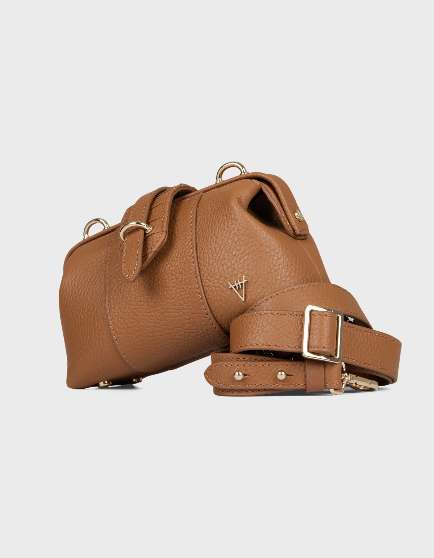 HiVa Atelier | Mini Nubes Doctor Bag WOOD | Beautiful and Versatile Leather Accessories