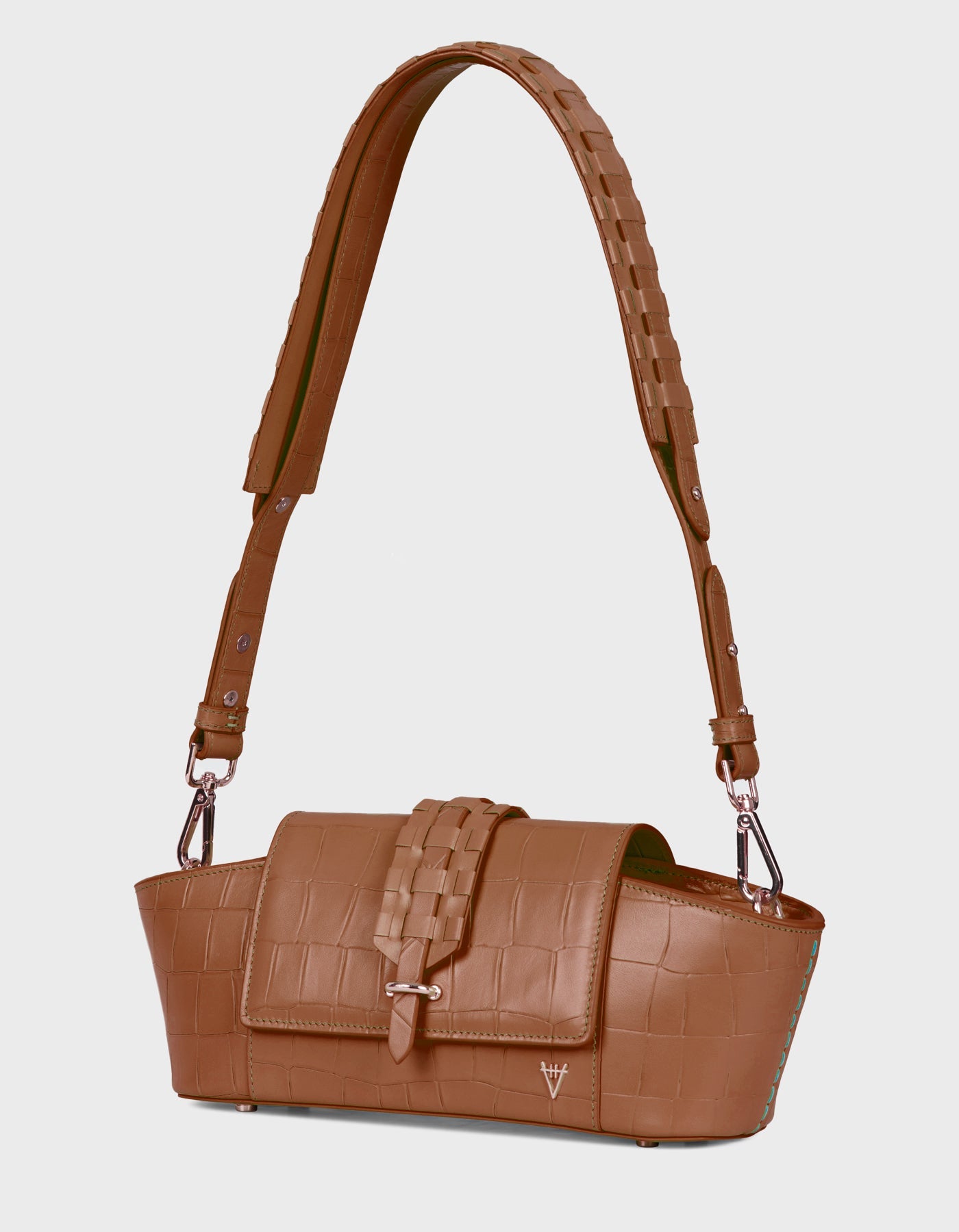 HiVa Atelier | Navis Shoulder Bag WOOD | Beautiful and Versatile Leather Accessories