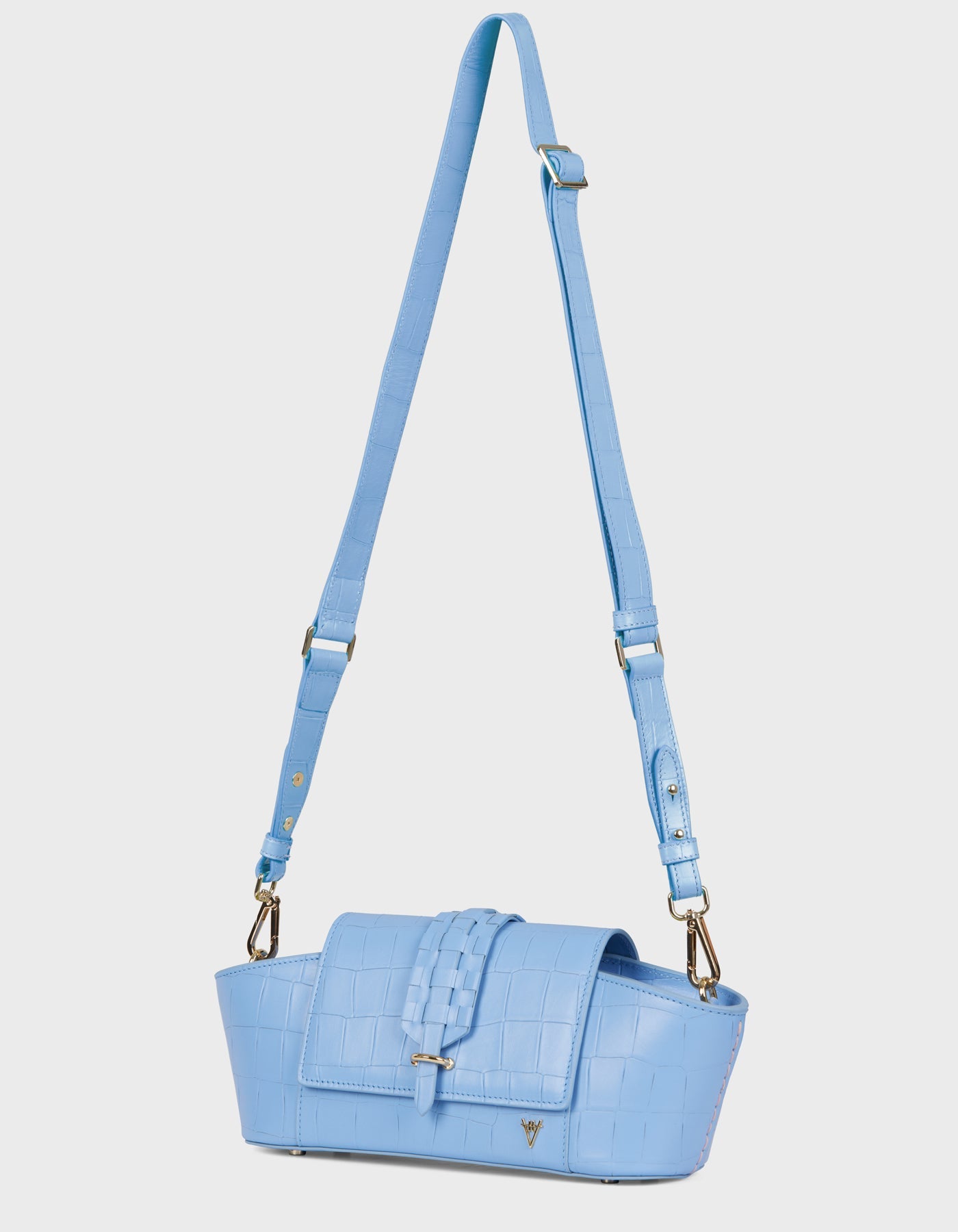HiVa Atelier | Navis Shoulder Bag Tranquil Blue | Her Tarza Uygun Deri Aksesuarlar