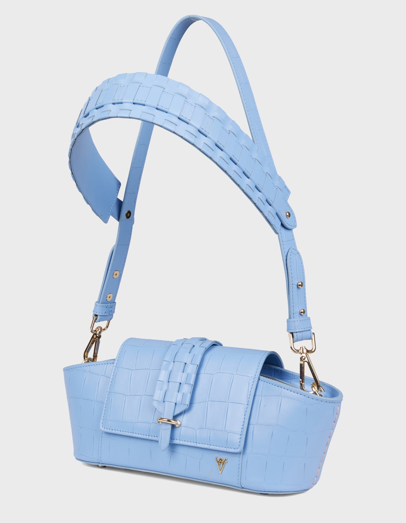 HiVa Atelier | Navis Shoulder Bag Tranquil Blue | Her Tarza Uygun Deri Aksesuarlar