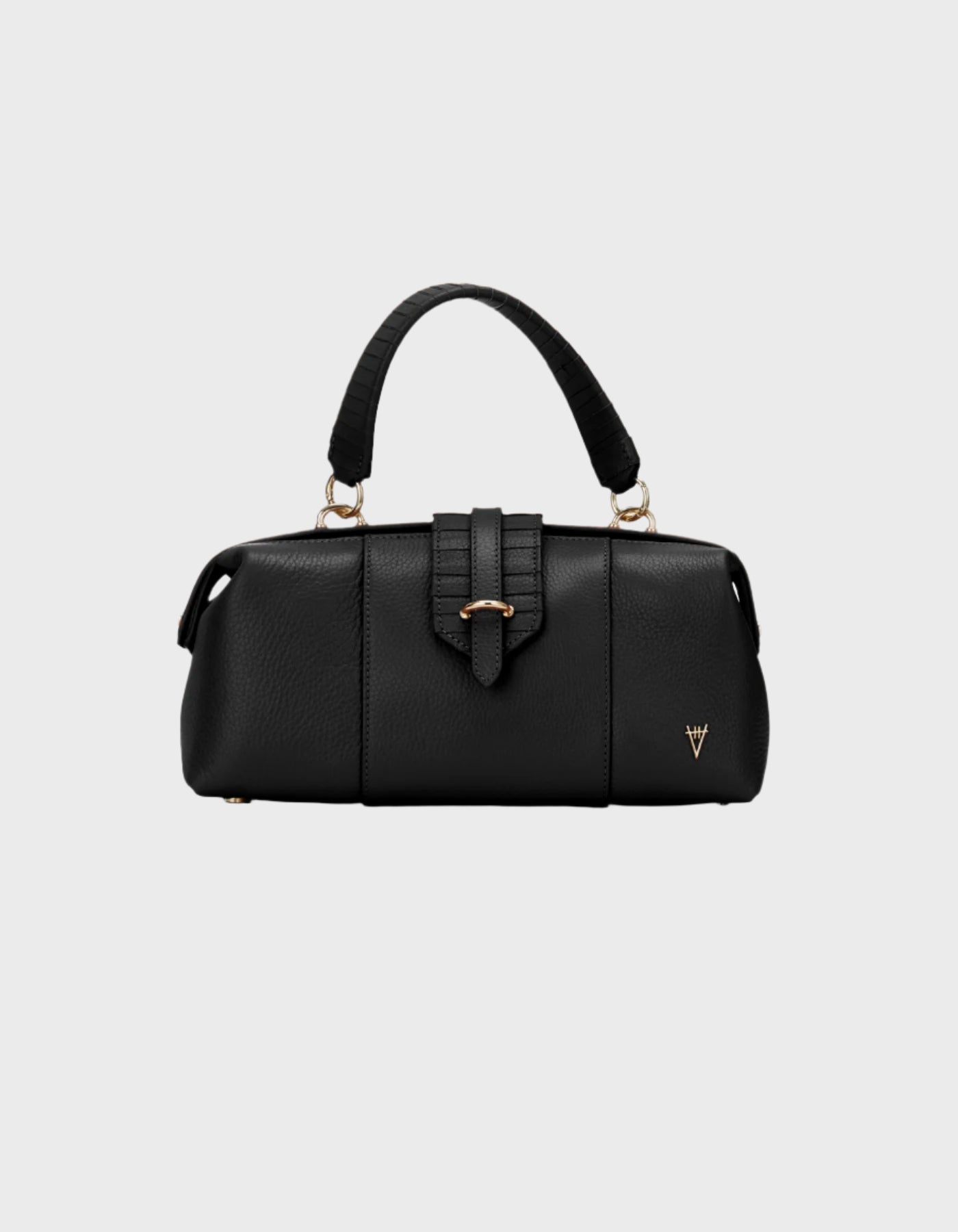 Hiva Atelier | Nubes Doctor Bag BLACK | Beautiful and Versatile Leather Accessories