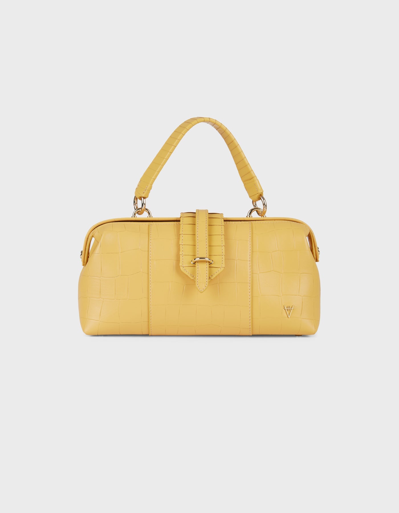 Hiva Atelier | Nubes Doctor Bag Croco Effect Honeycomb | Her Tarza Uygun Deri Aksesuarlar