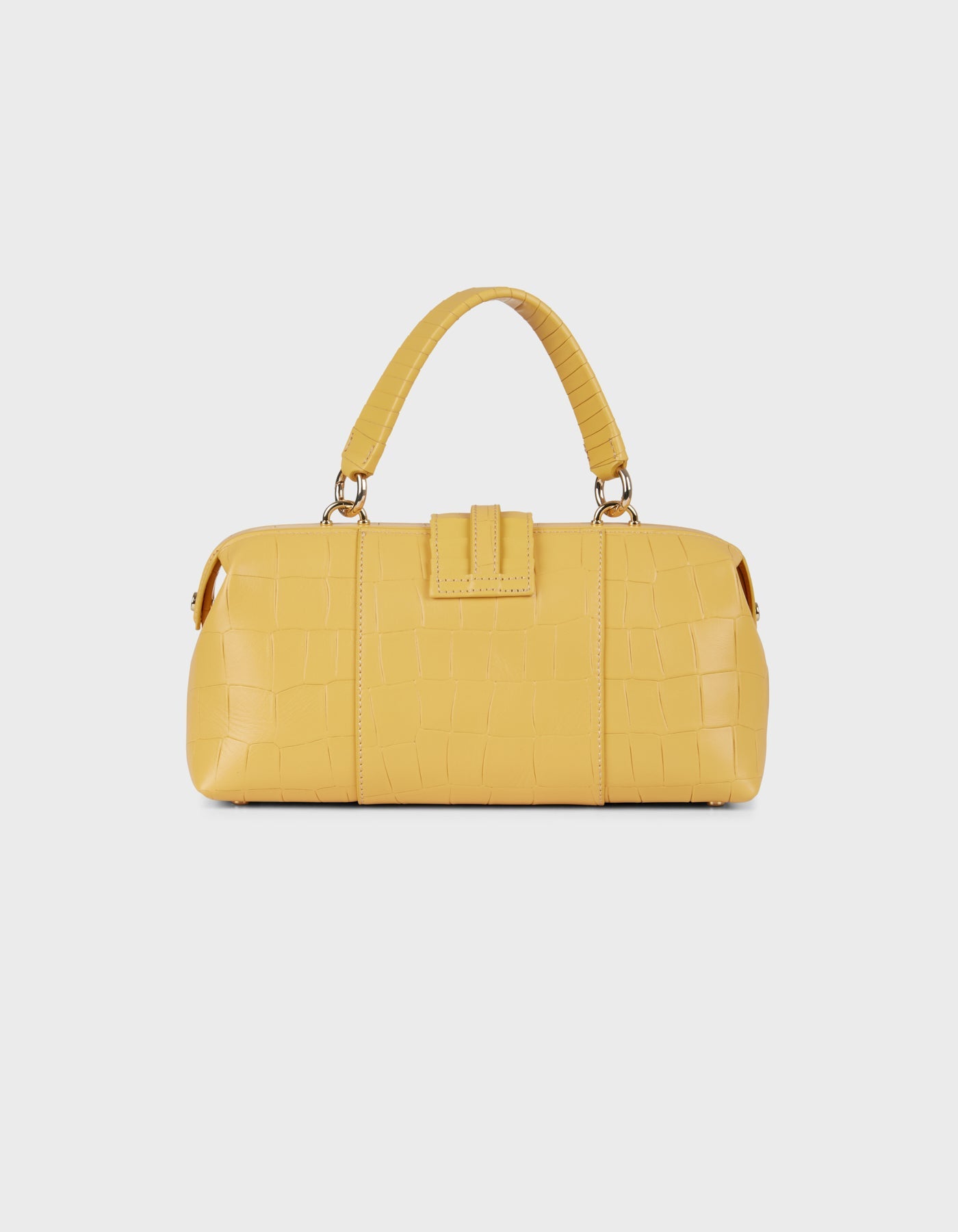 Hiva Atelier | Nubes Doctor Bag Croco Effect Honeycomb | Her Tarza Uygun Deri Aksesuarlar