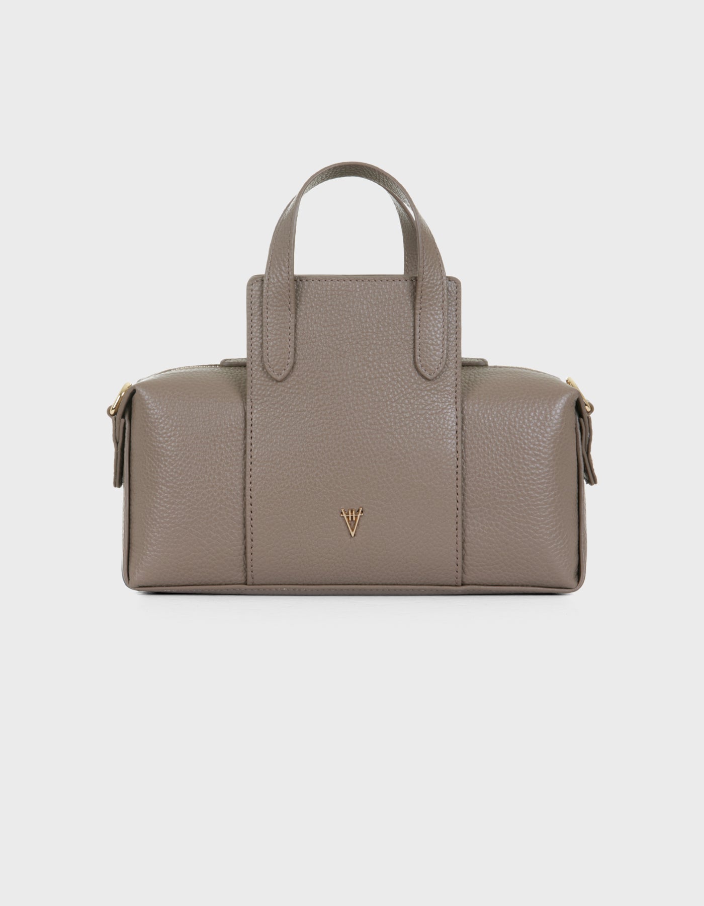 Hiva Atelier | Onsra Cylinder Crossbody Bag MINK | Beautiful and Versatile Leather Accessories