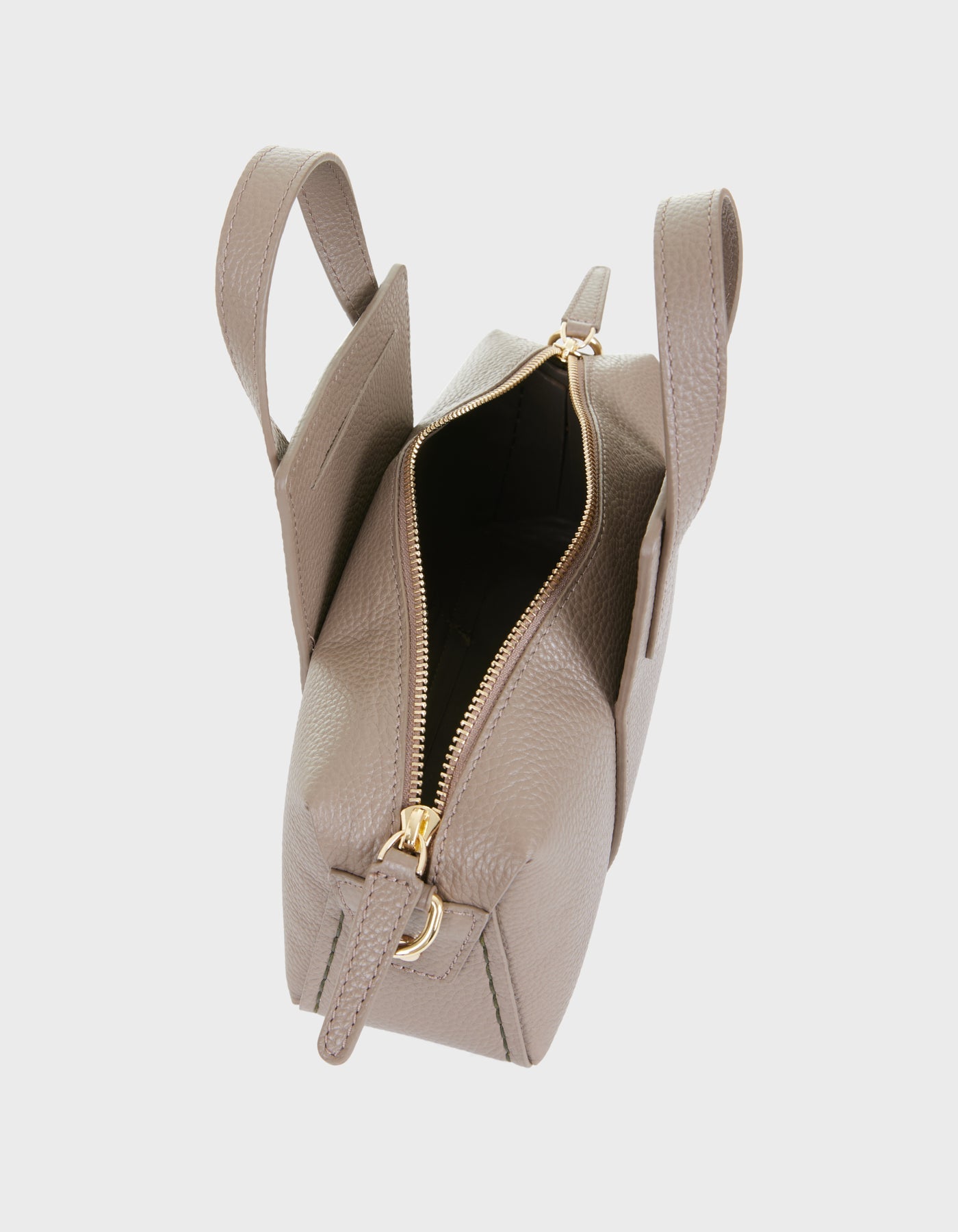 Hiva Atelier | Onsra Cylinder Crossbody Bag MINK | Beautiful and Versatile Leather Accessories