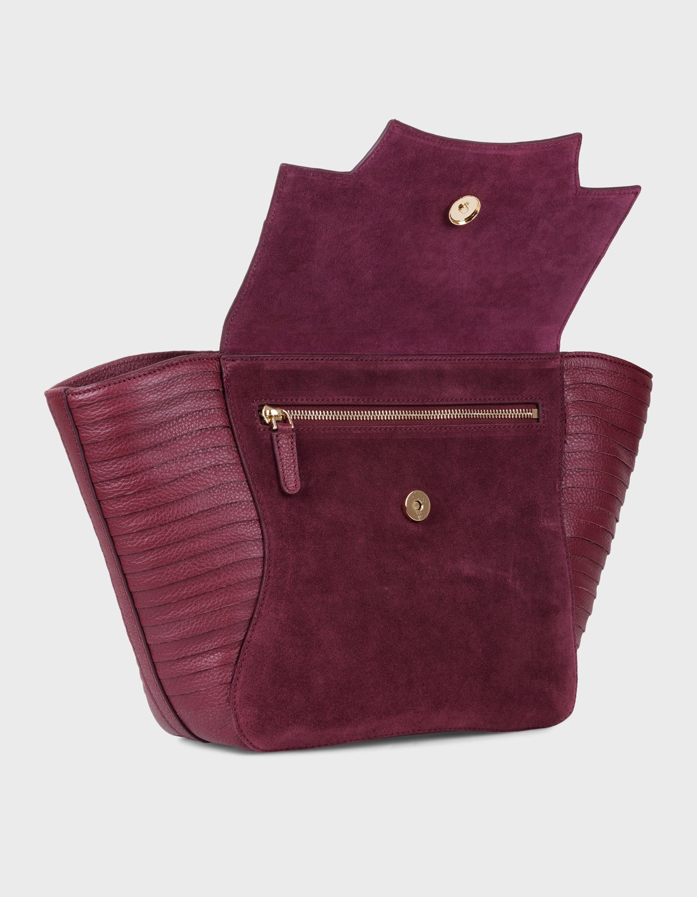Hiva Atelier | Orbis Tote Bag Burgundy | Her Tarza Uygun Deri Aksesuarlar