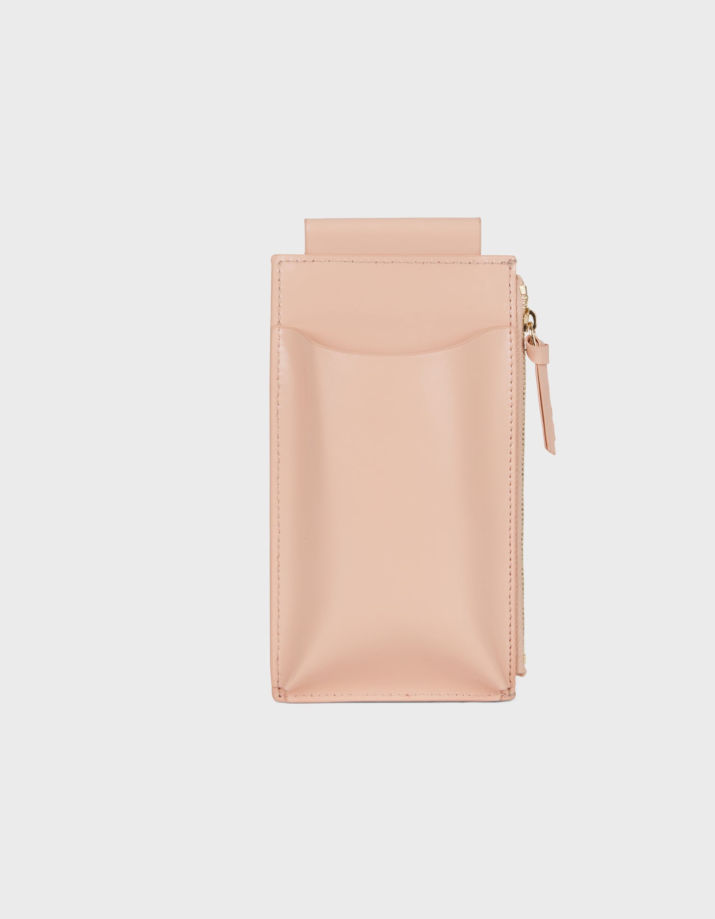 HiVa Atelier | Crossbody Phone Bag Peach Sand | Her Tarza Uygun Deri Aksesuarlar