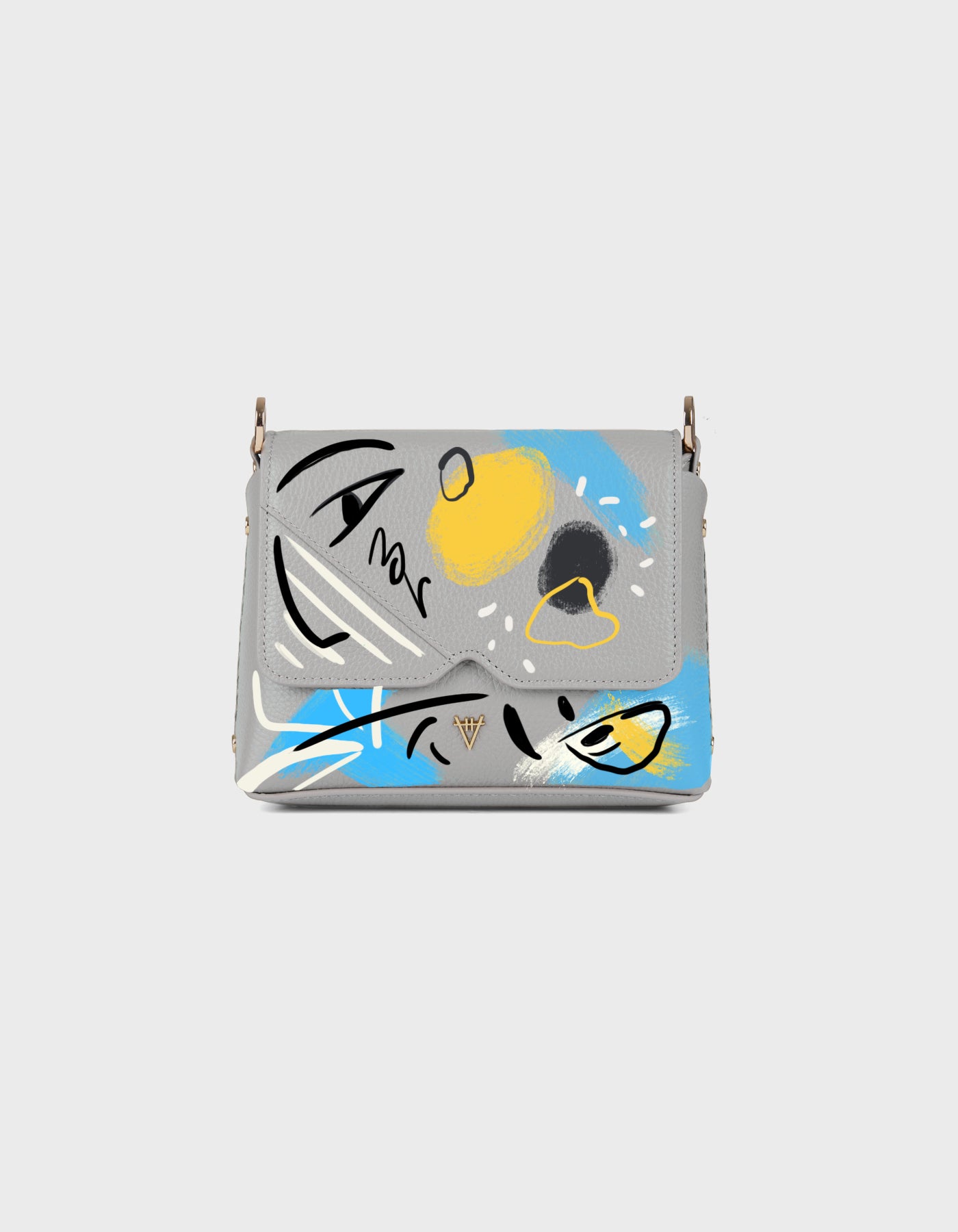 Mini Mare Shoulder Bag - Hand-Painted