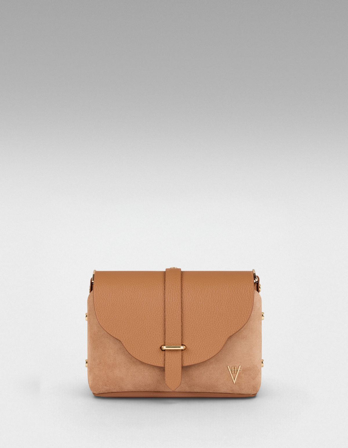 HiVa Atelier | Harmonia Shoulder Bag Wood Suede | Beautiful and Versatile Leather Accessories