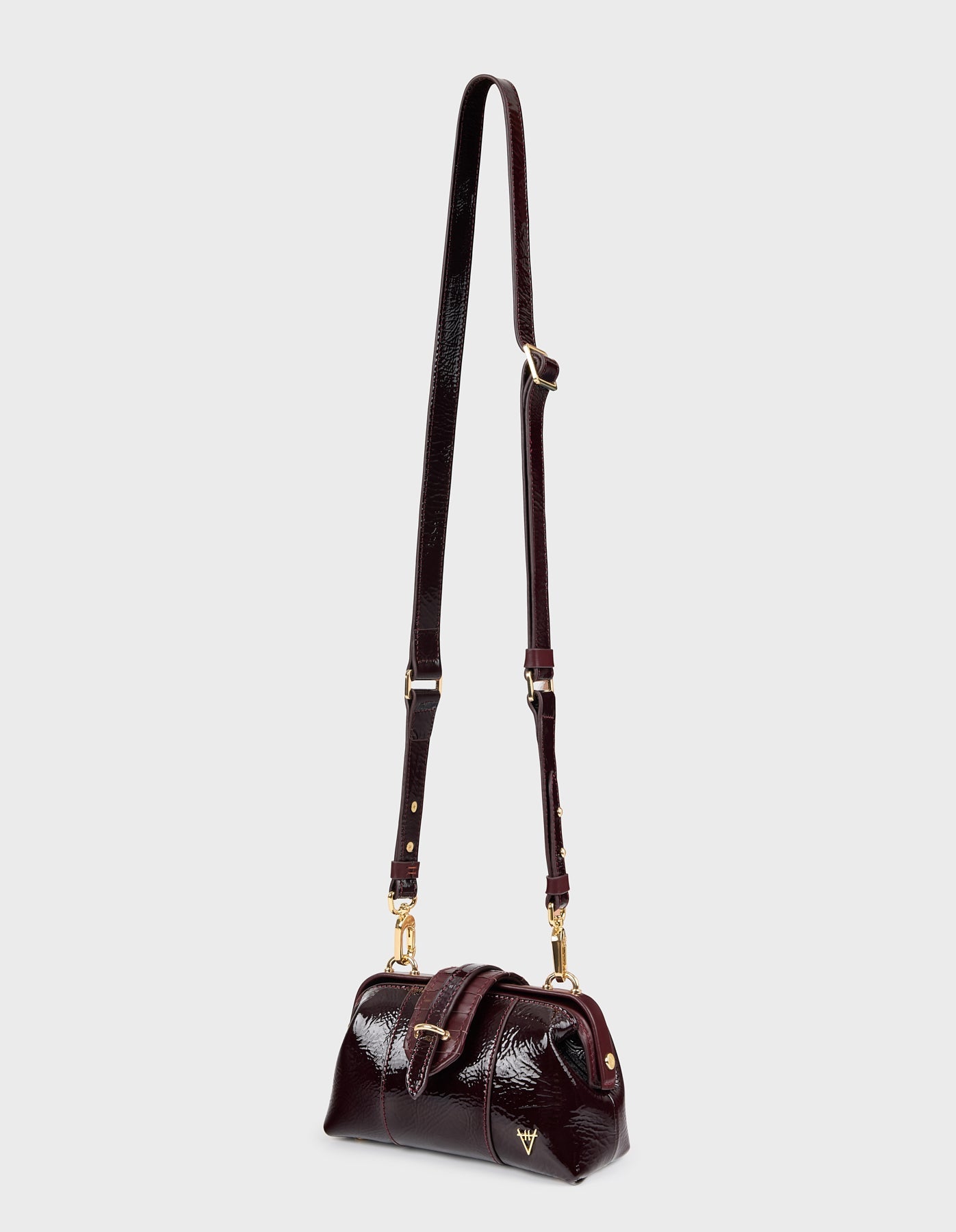 HiVa Atelier | Mini Nubes Doctor Bag RASPBERRY | Beautiful and Versatile Leather Accessories