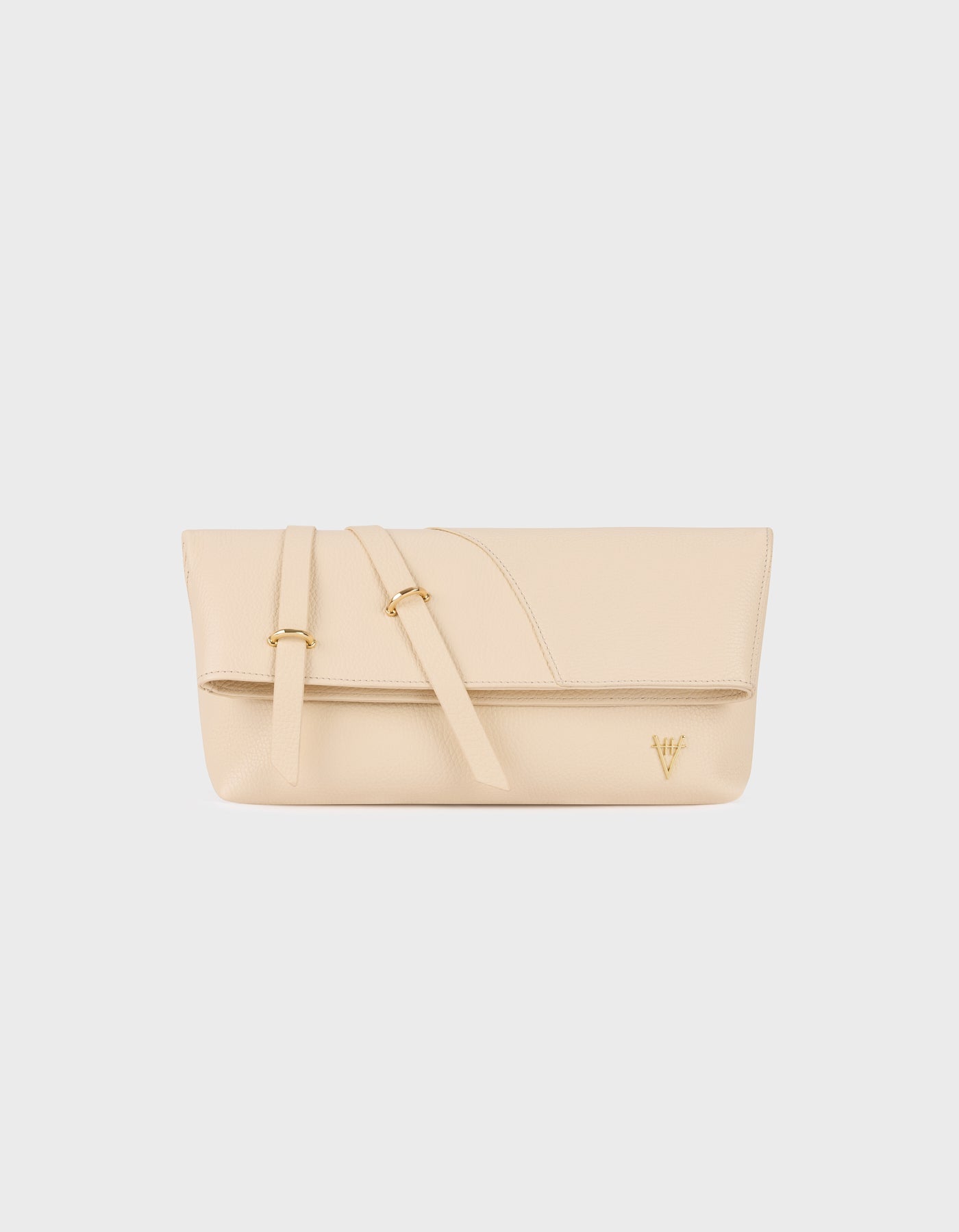 HiVa Atelier | Arlette Clutch & Chain Bag BONE FLOTTER | Beautiful and Versatile Leather Accessories