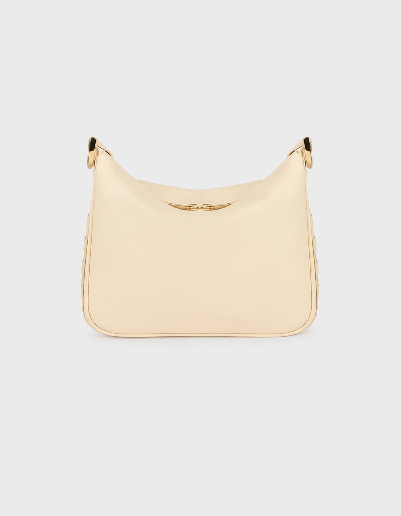 Woven Detail Hobo Bag