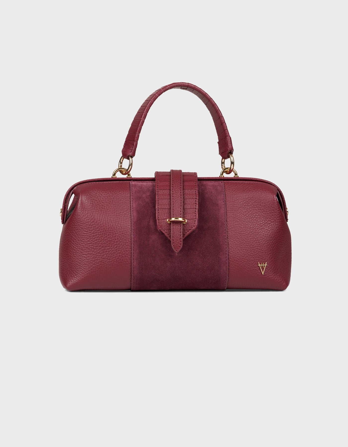 Hiva Atelier | Nubes Doctor Bag BURGUNDY | Beautiful and Versatile Leather Accessories
